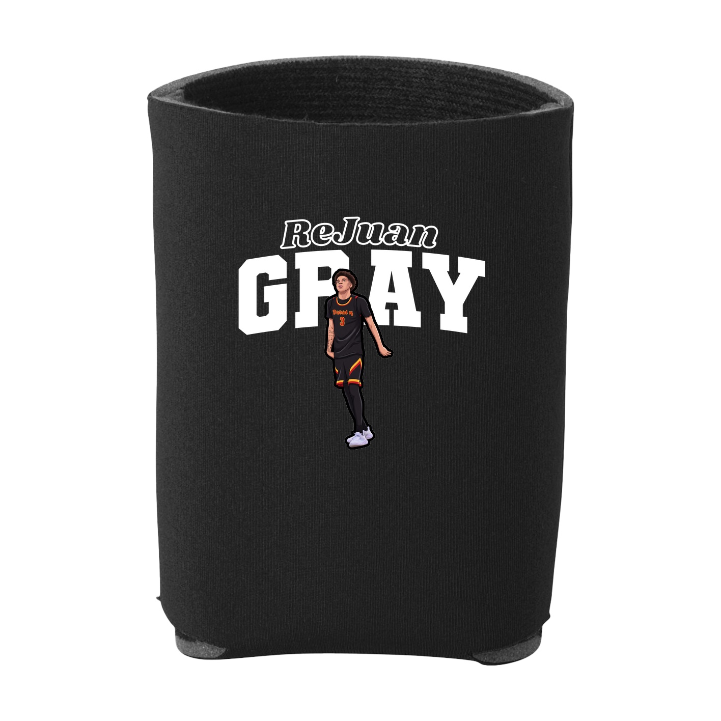 Can Holder — Name Arch in Black