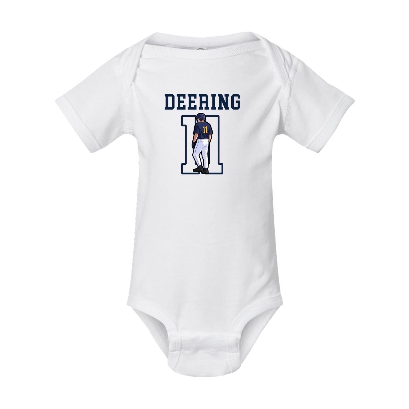 Baby Onesie — Shirsey in White
