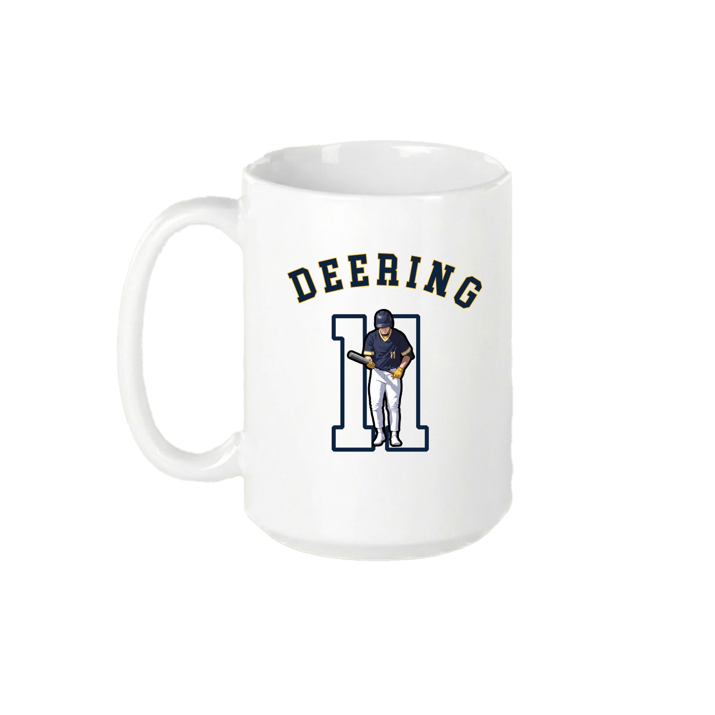 15oz Coffee Mug — Shirsey Arch in White