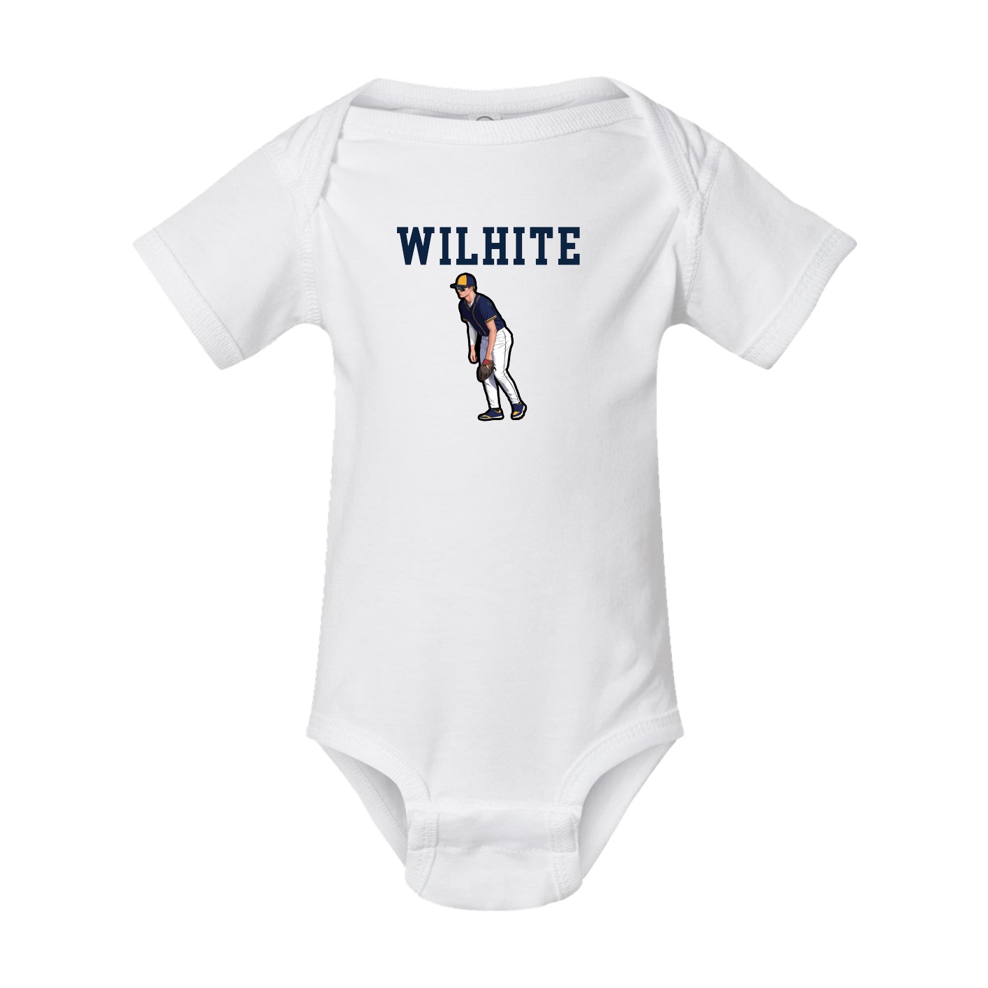 Baby Onesie — Shirsey in White