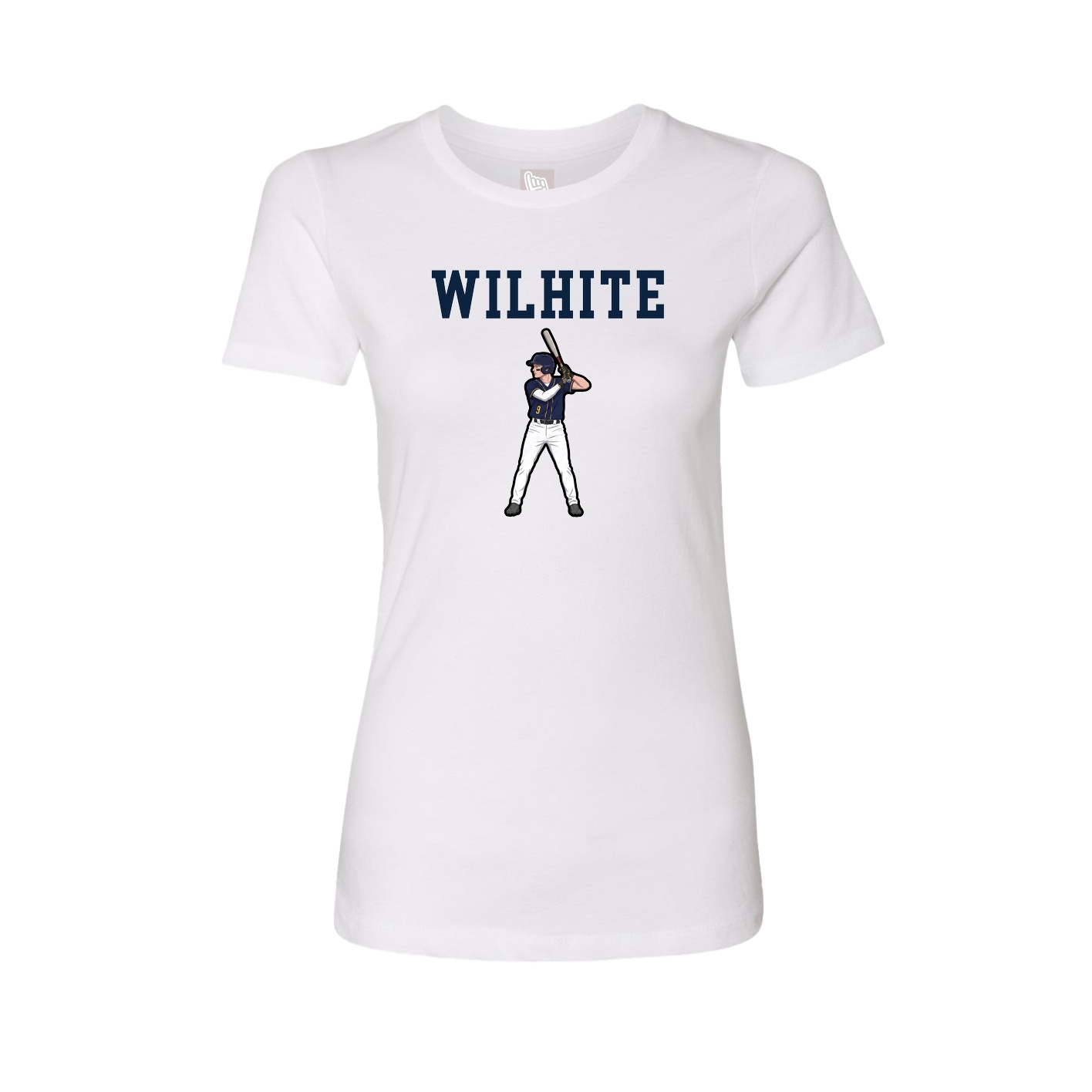Fitted Women's Tee — Shirsey in White