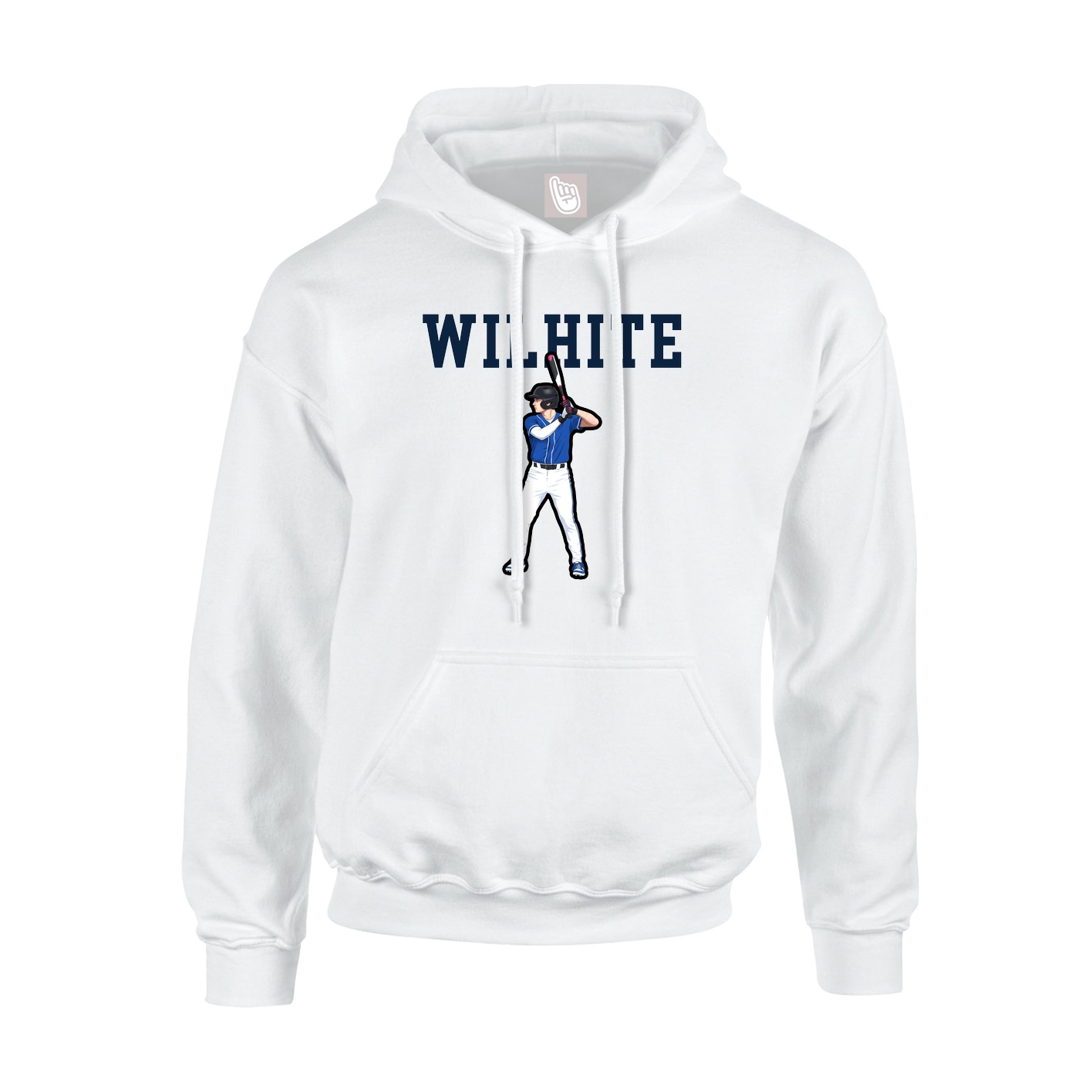 Youth Hoodie — Shirsey in White