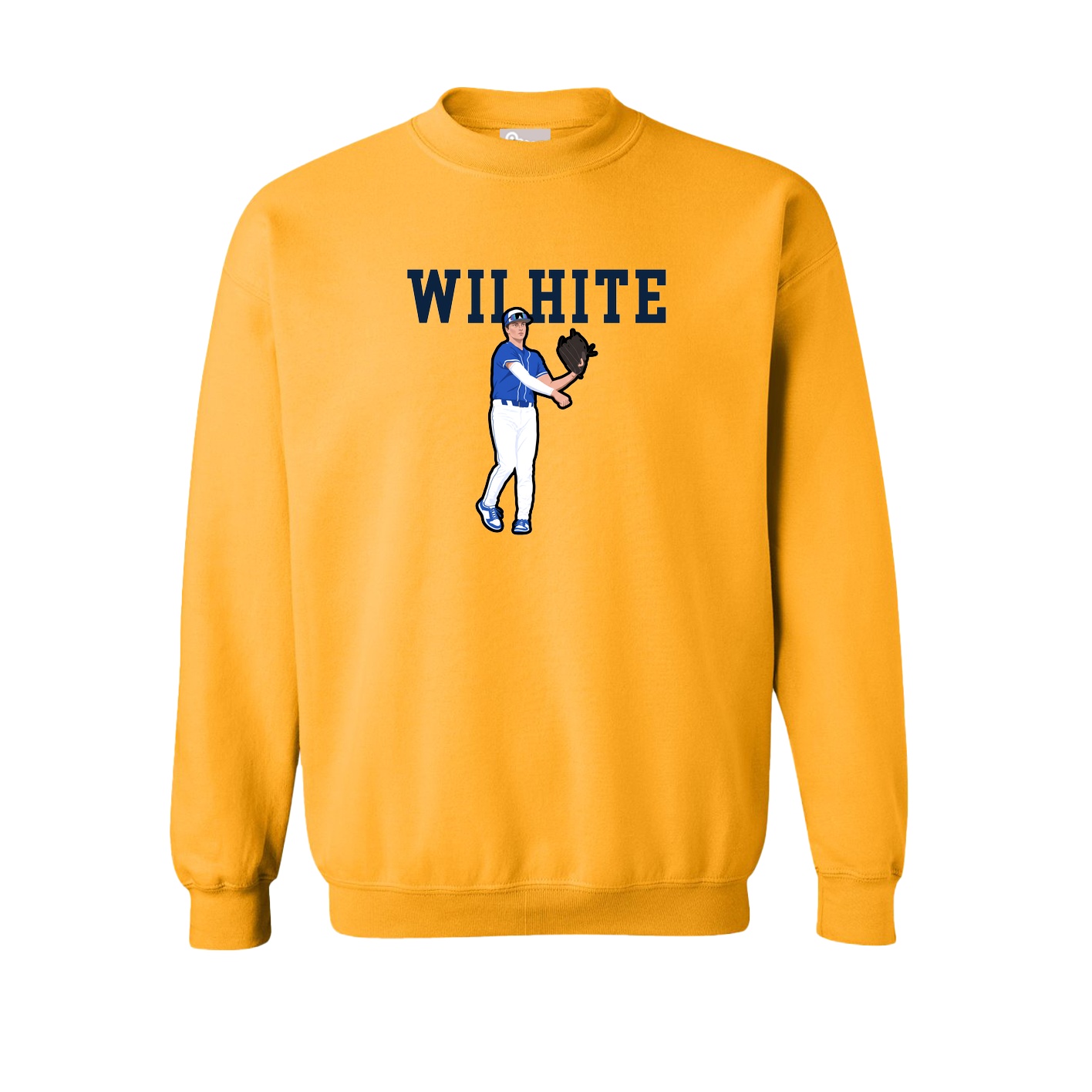 Fleece Crew — Shirsey in Gold