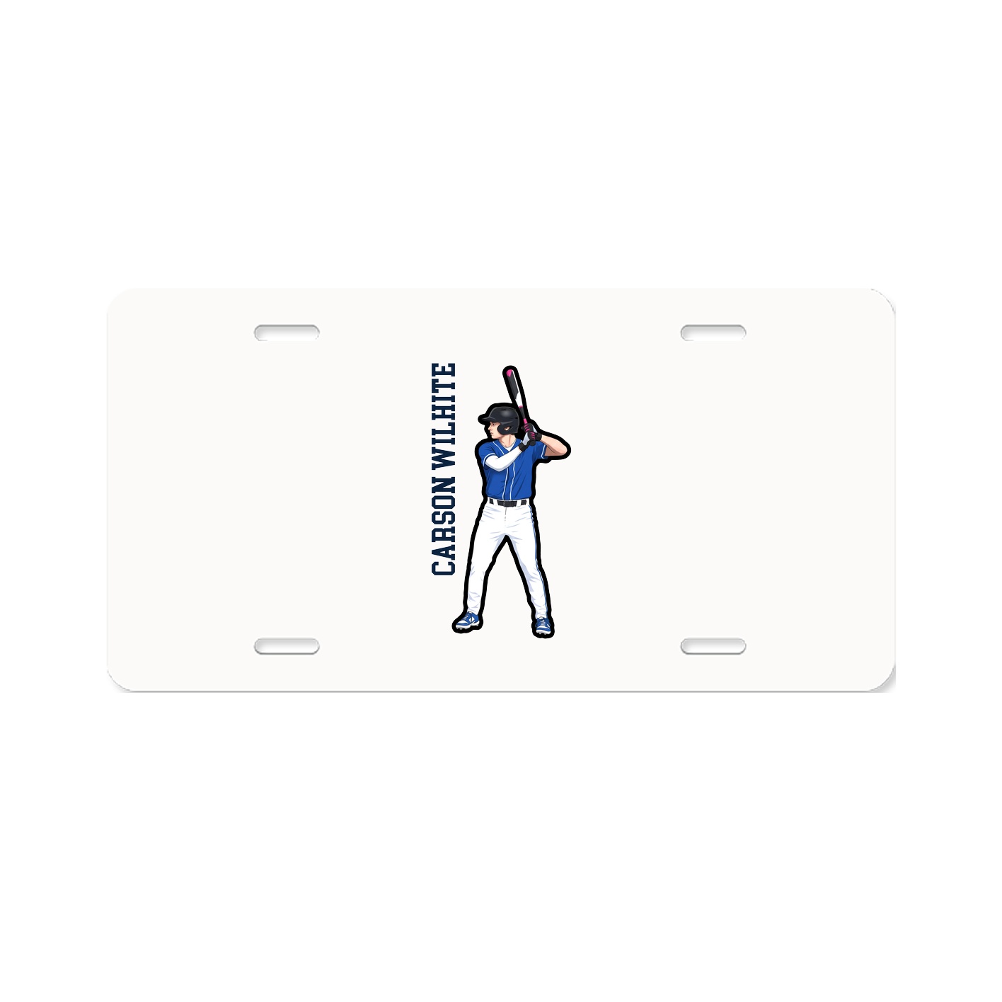 Aluminum License Plate