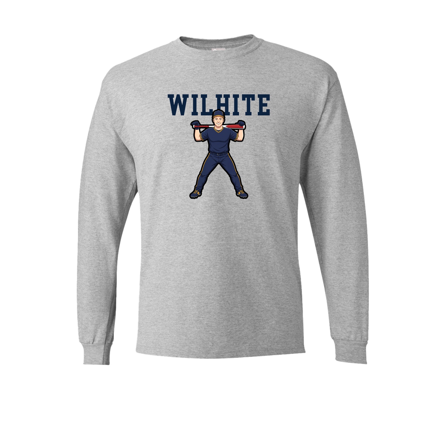 Long Sleeve Tee — Shirsey in Grey