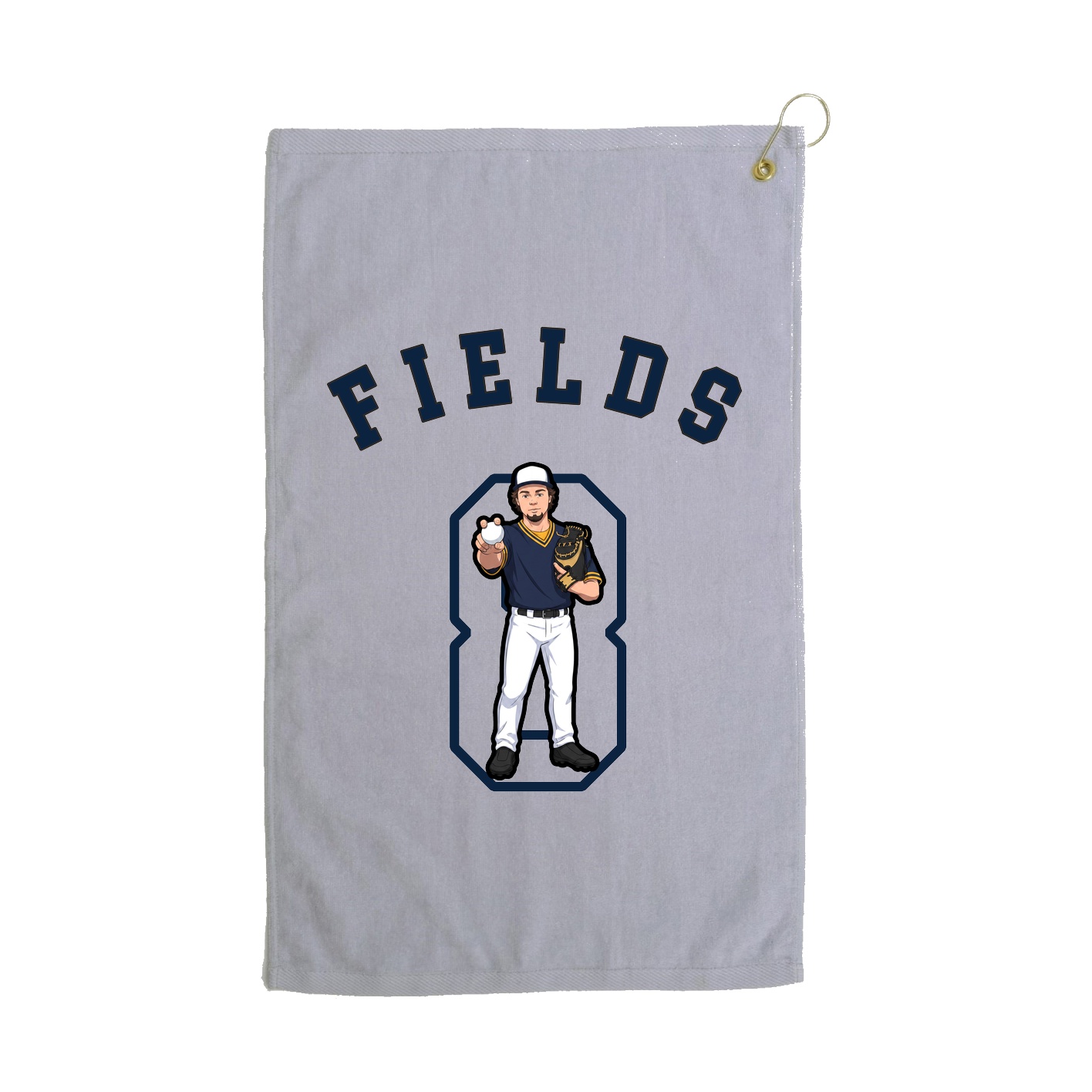 Golf Towel — Shirsey Arch in Grey