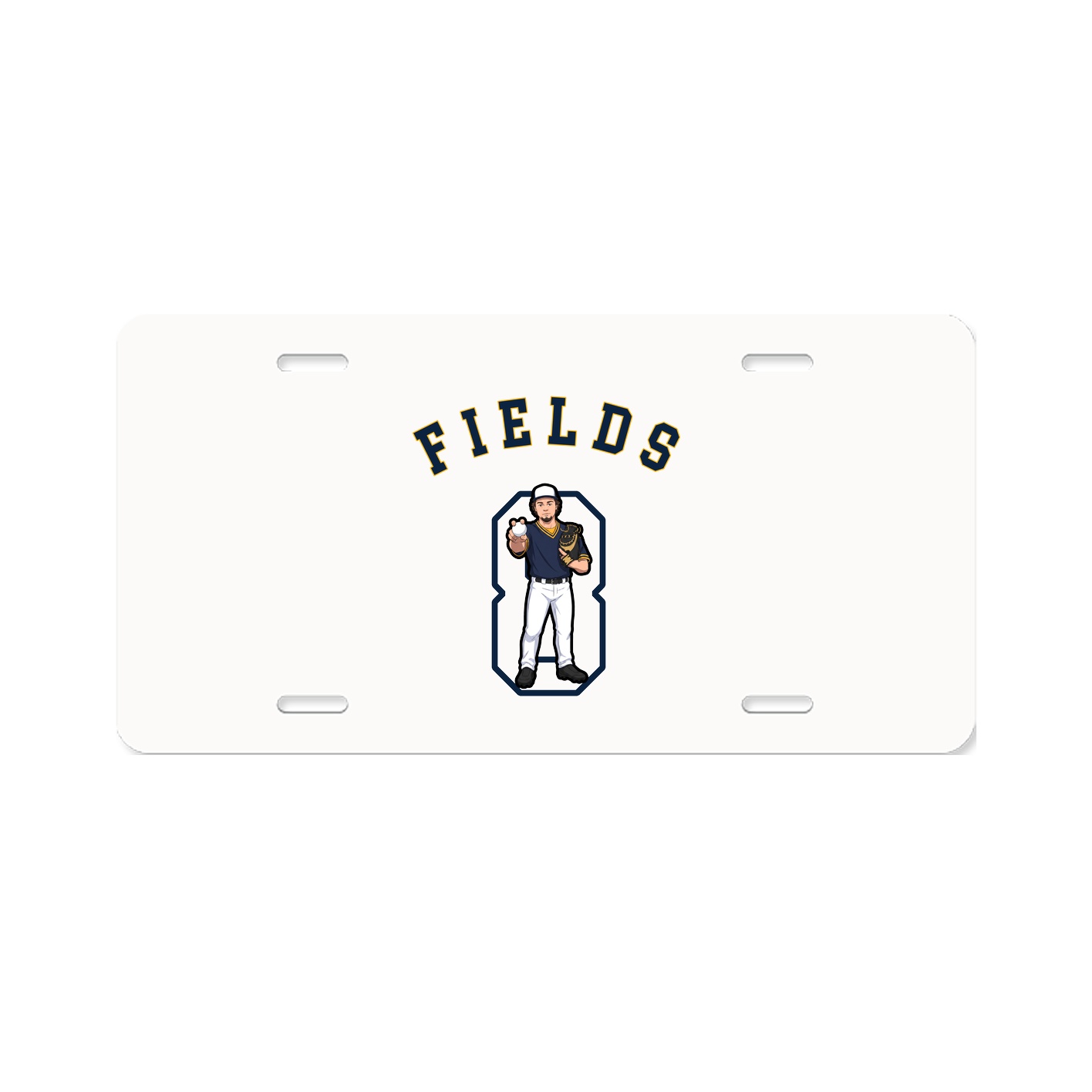License Plate — Shirsey Arch in Classic