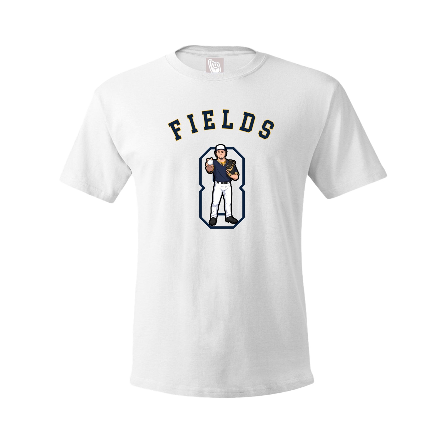 Youth Tee — Shirsey Arch in White