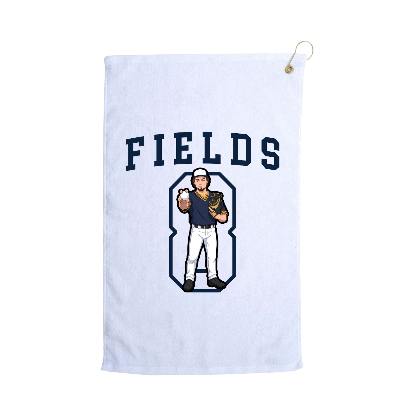 Golf Towel — Shirsey in White