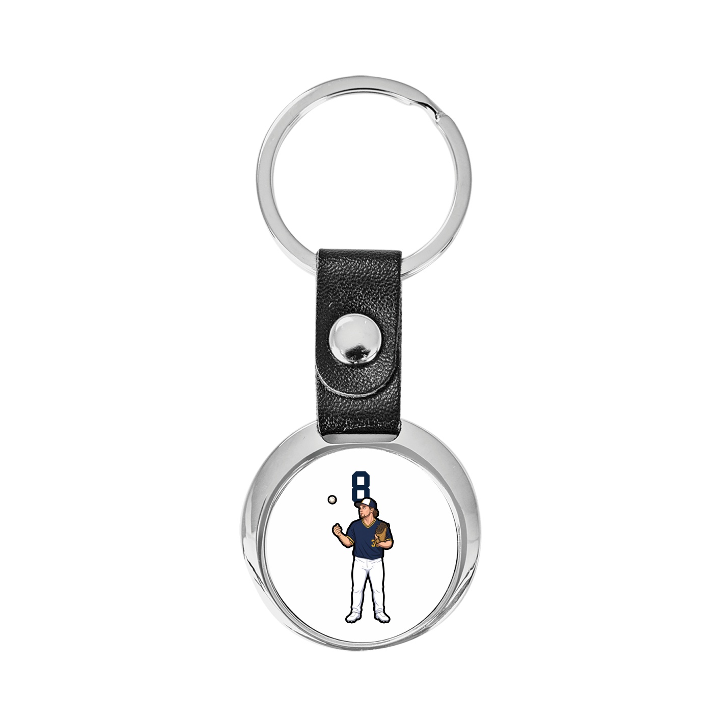 Key Chain — Number Top in Classic
