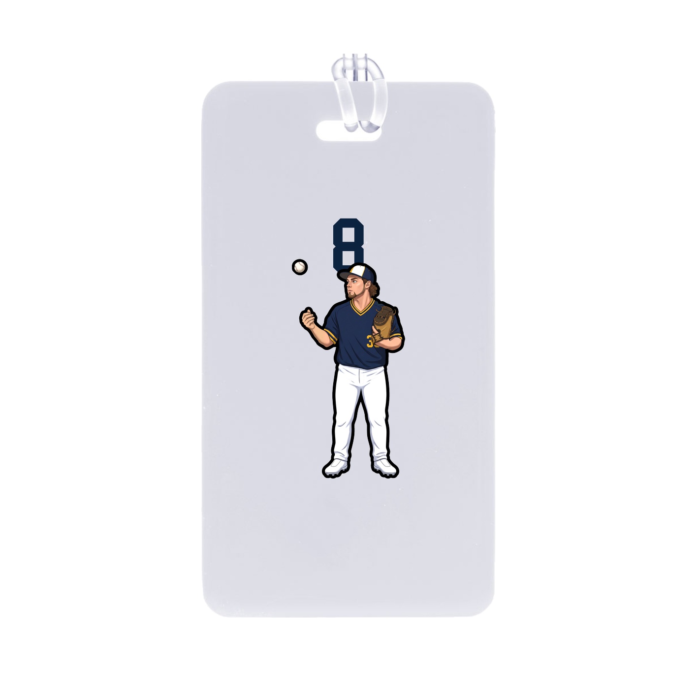 Bag Tag — Number Top in Classic