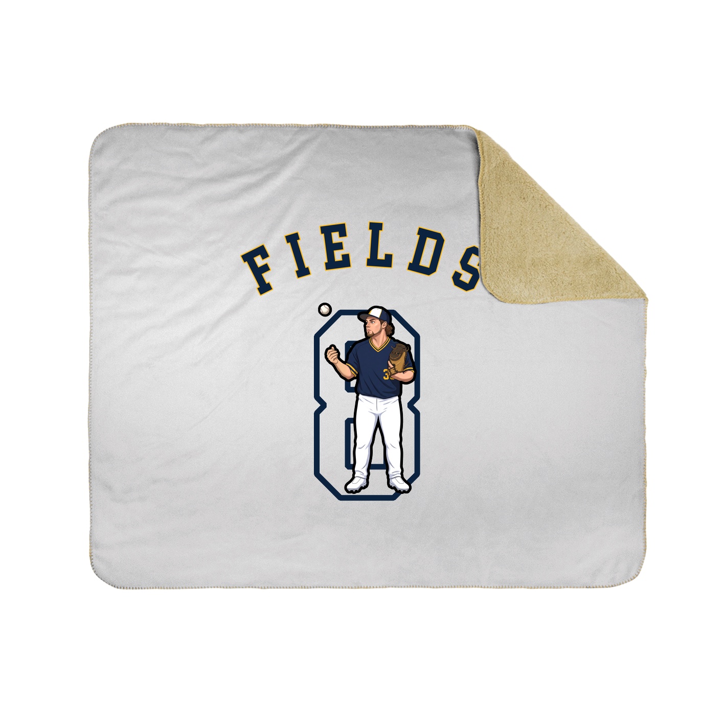 Throw Blanket — Shirsey Arch in White