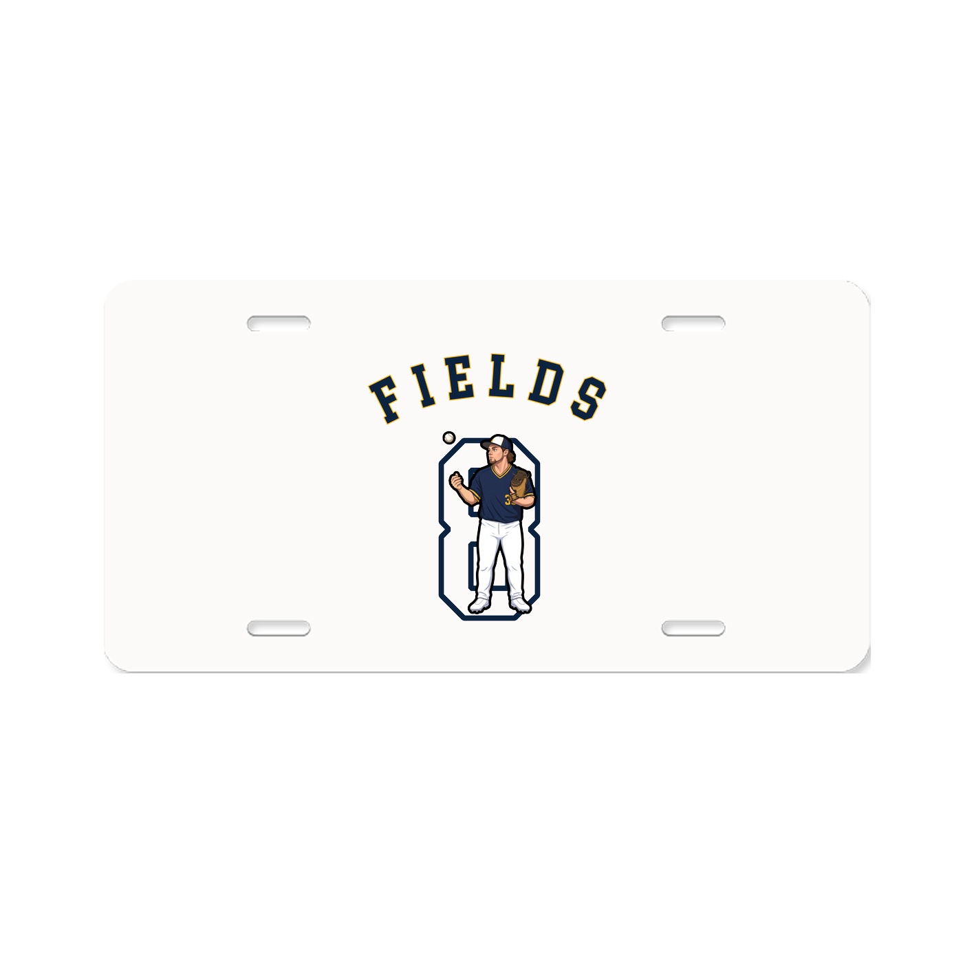 License Plate — Shirsey Arch in Classic