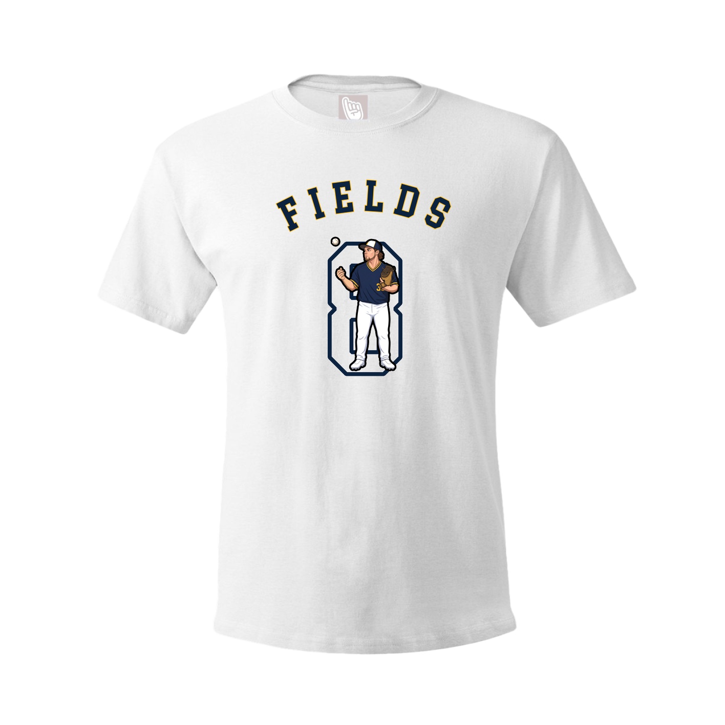 Youth Tee — Shirsey Arch in White