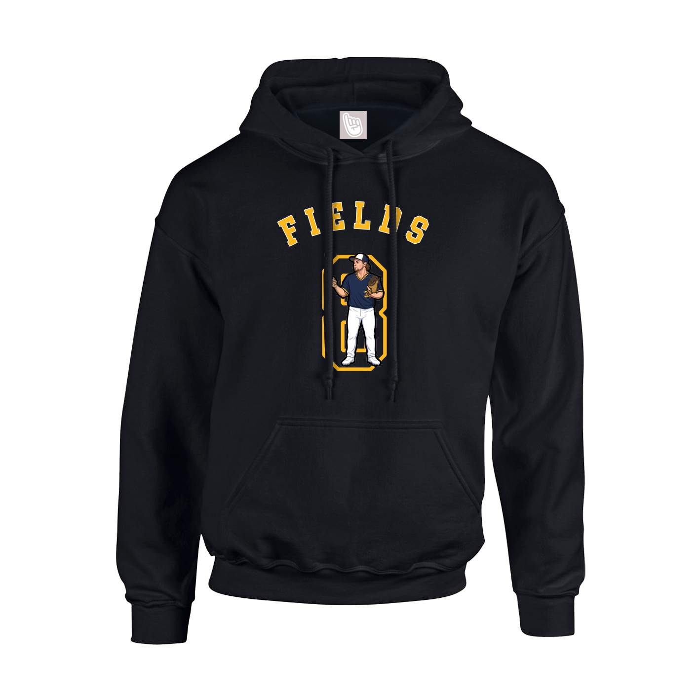 Youth Hoodie — Shirsey Arch in Black