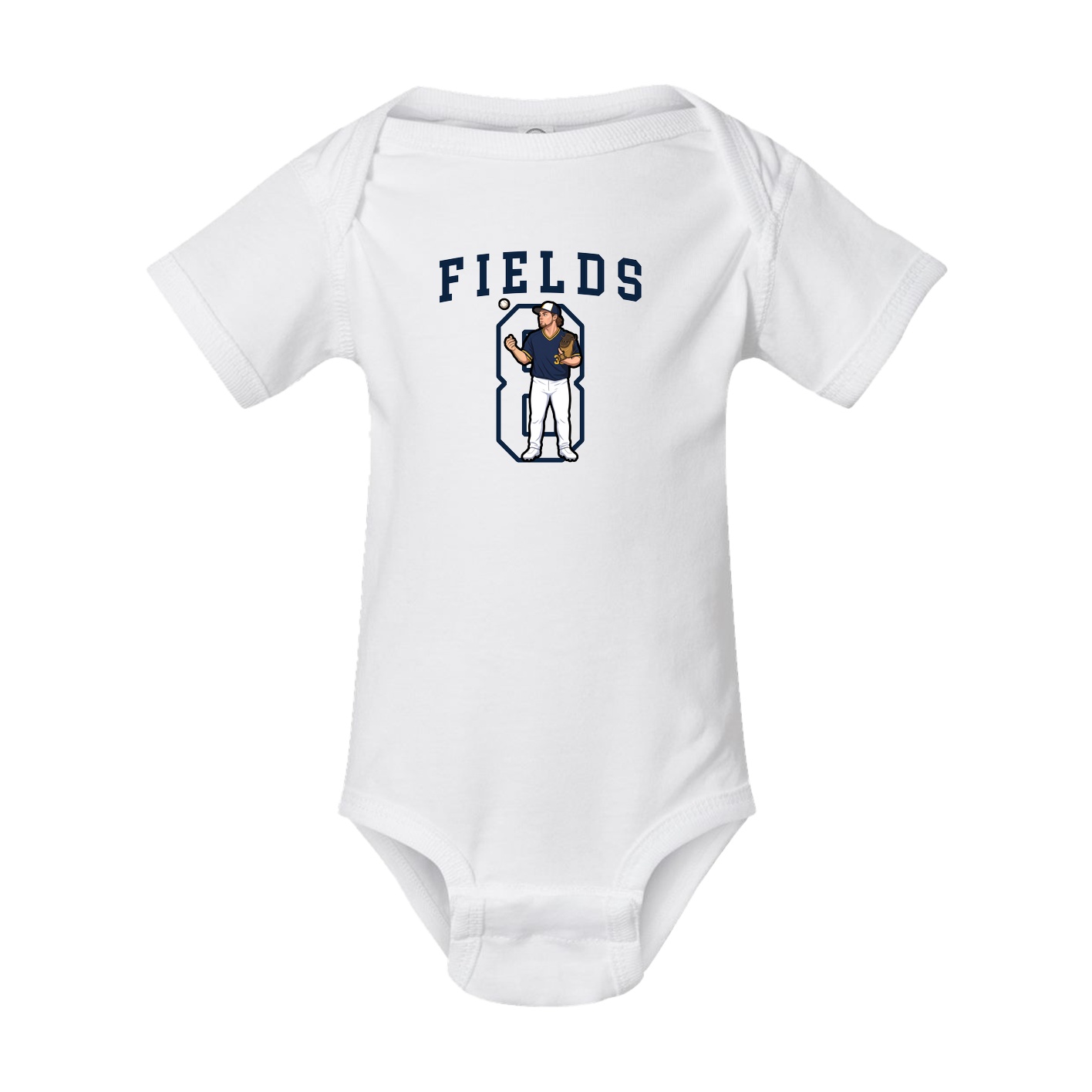 Baby Onesie — Shirsey in White