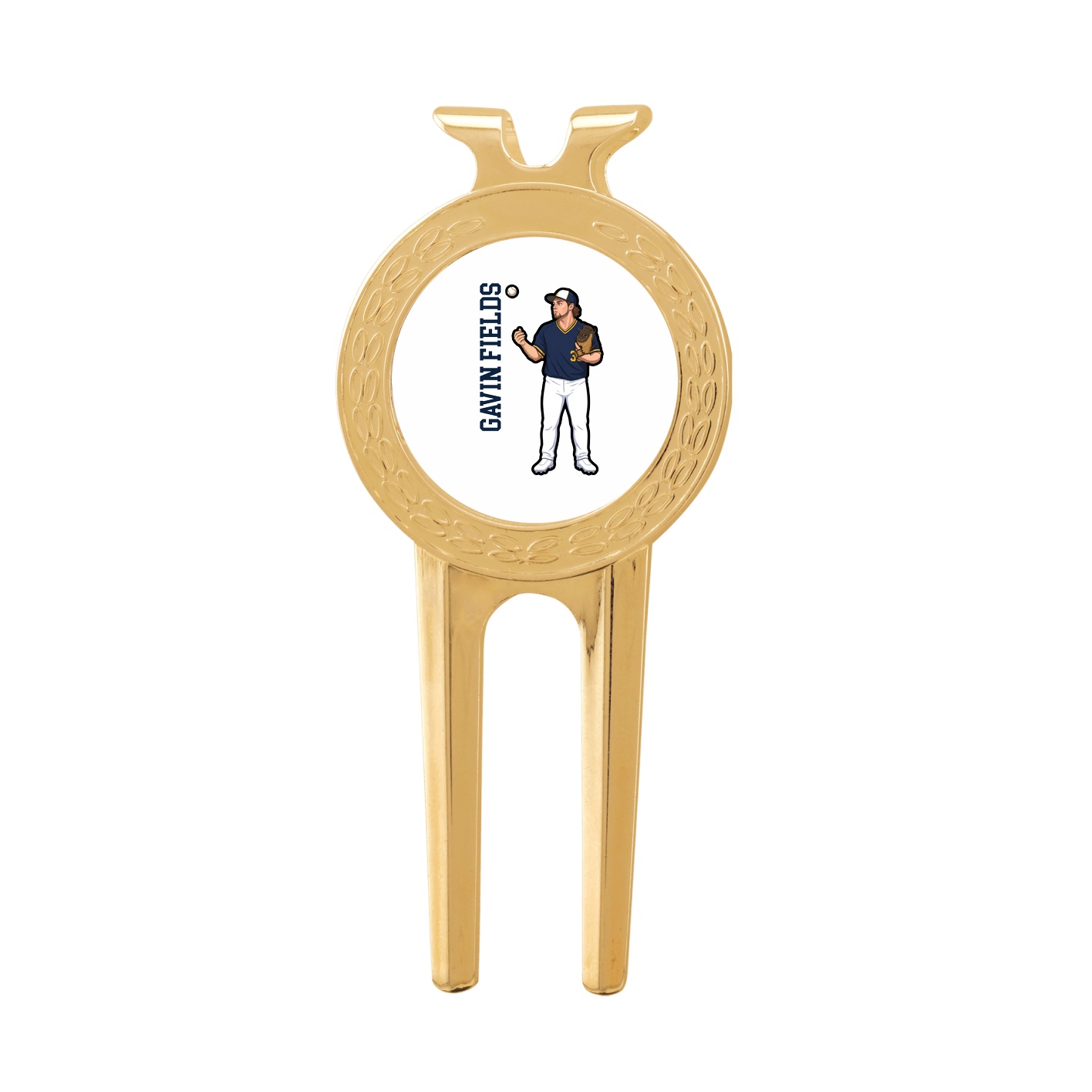 Divot Tool with Ball Marker — Name Vertical in Classic