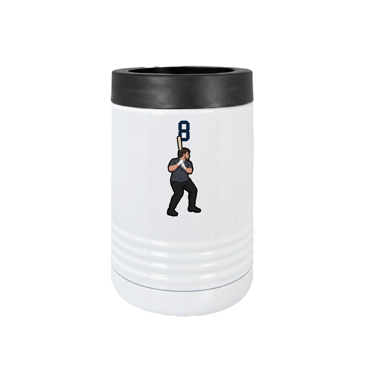 Beverage Holder — Number Top in White