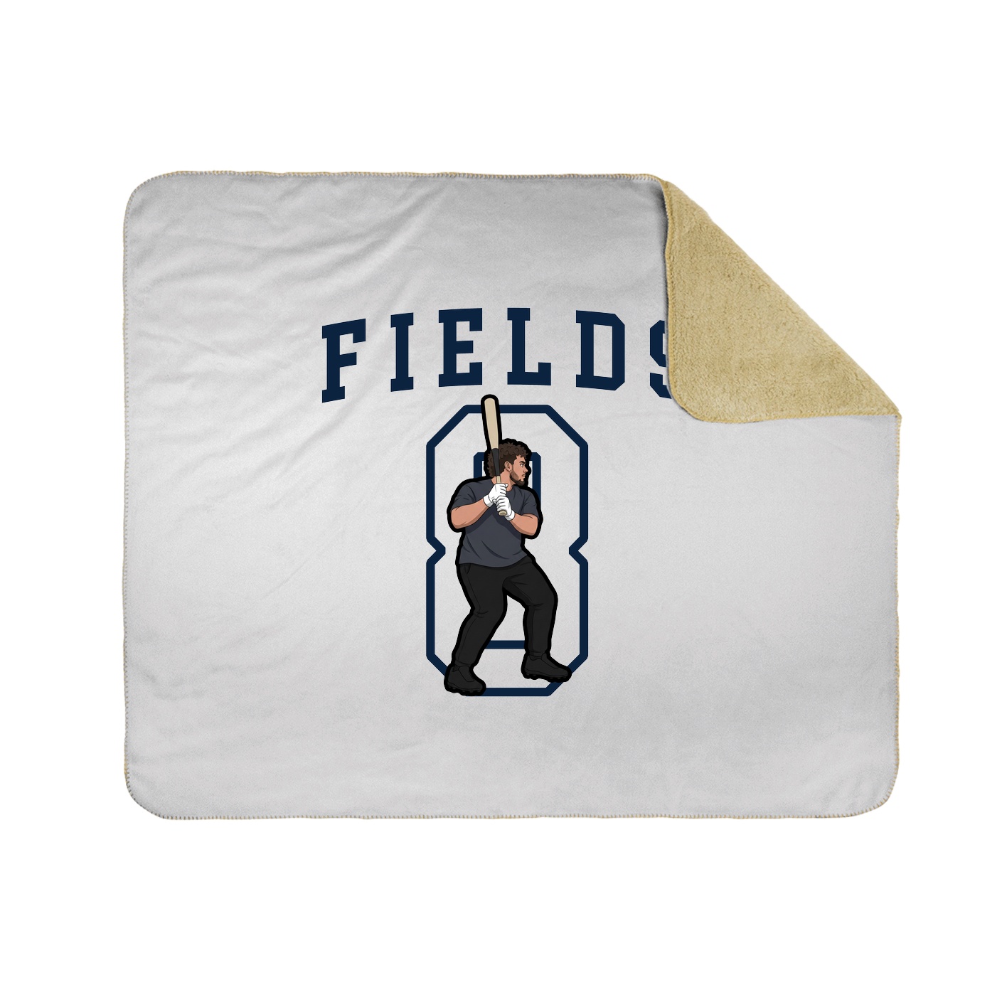 50x60 Sherpa Lined Throw Blanket