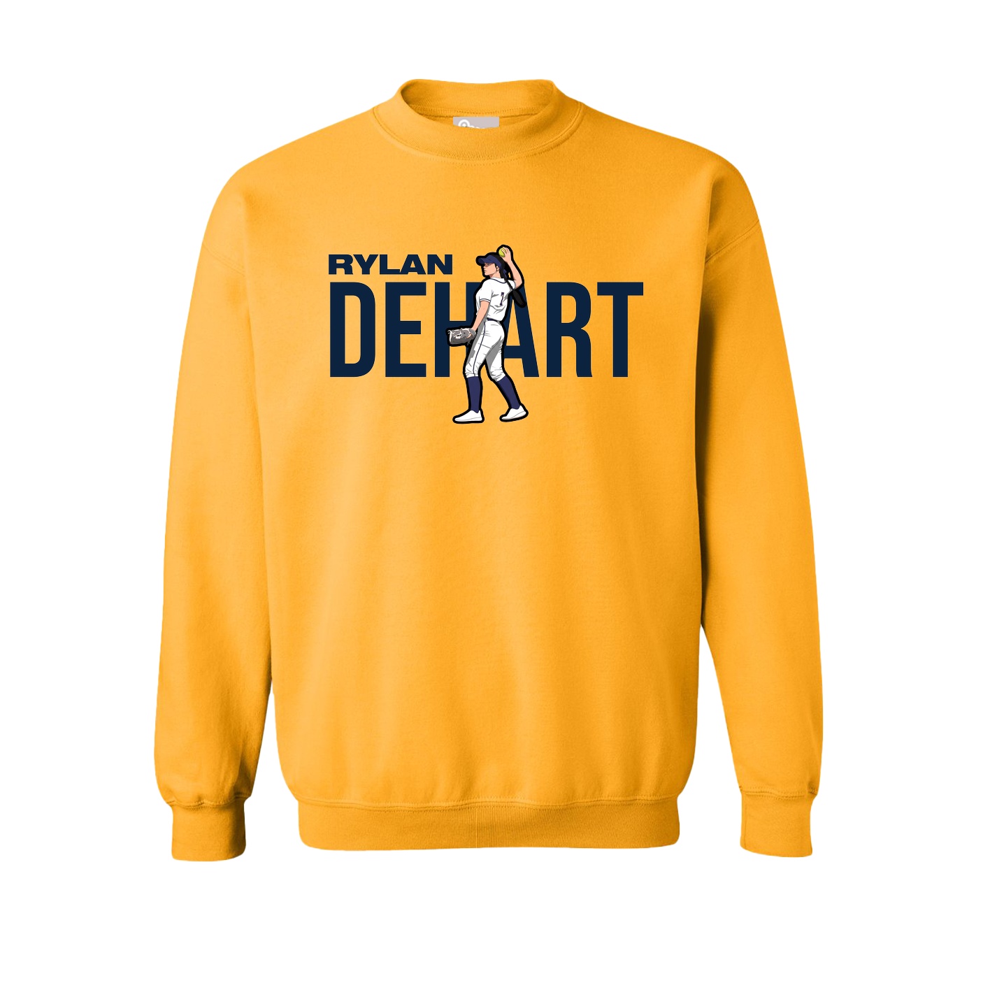 Fleece Crew — Player Name in Gold