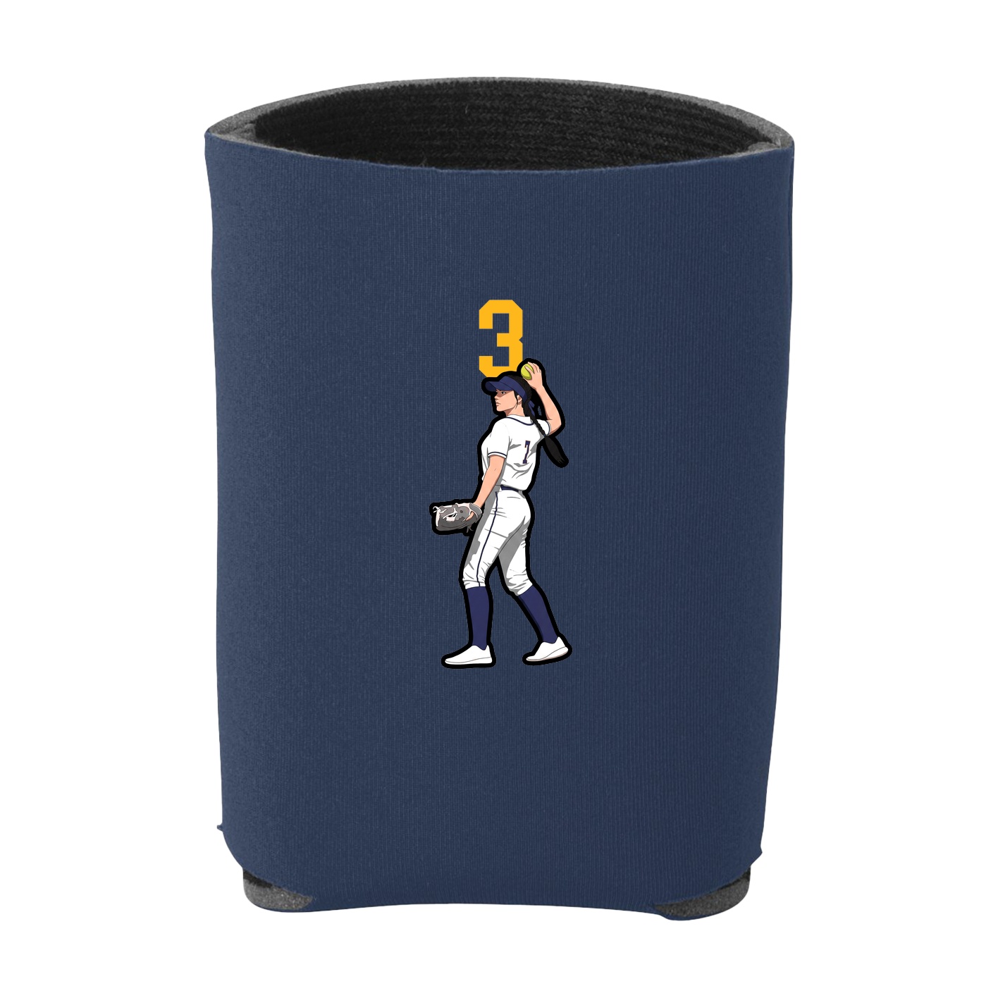 Can Holder — Number Top in Navy