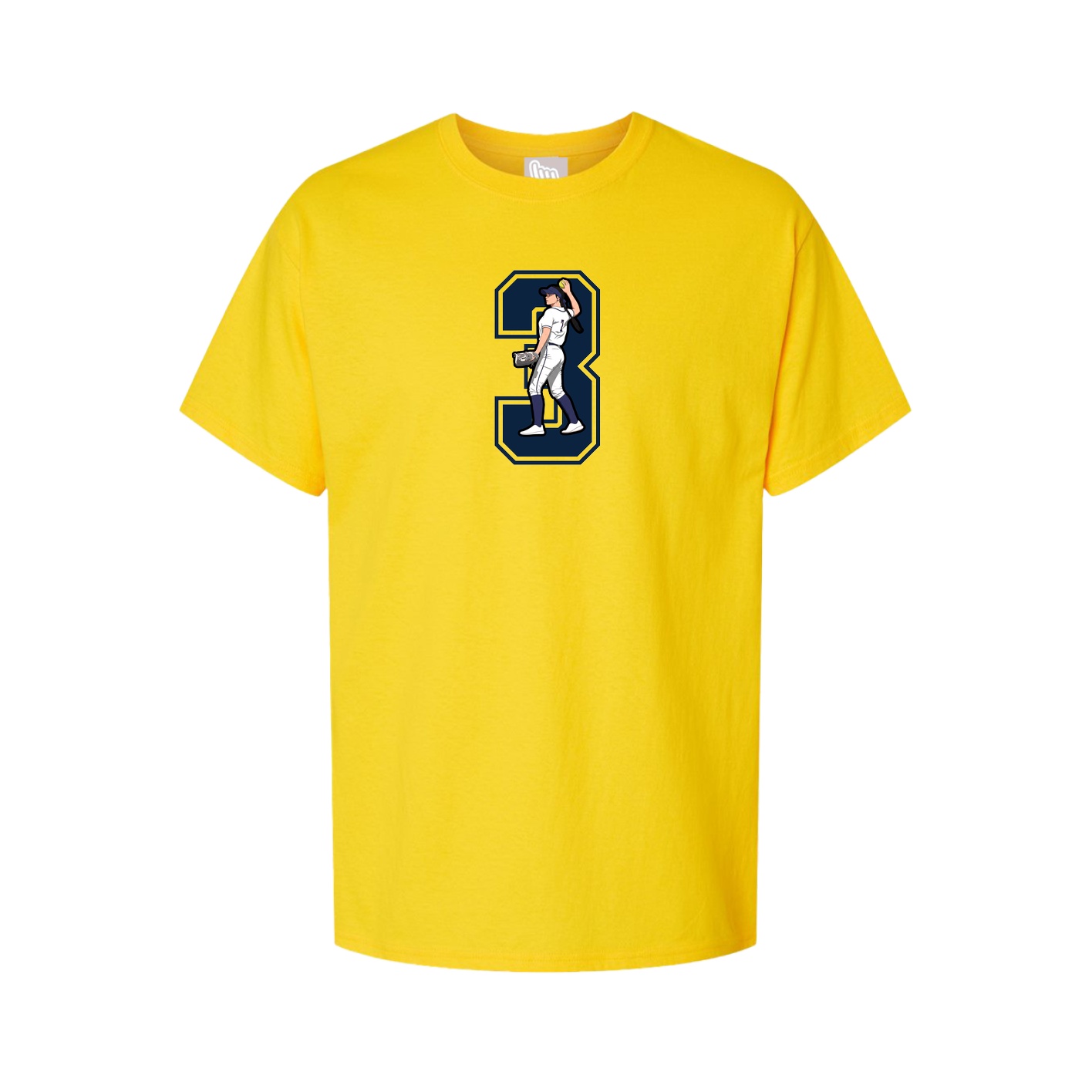 Tee — Number in Gold