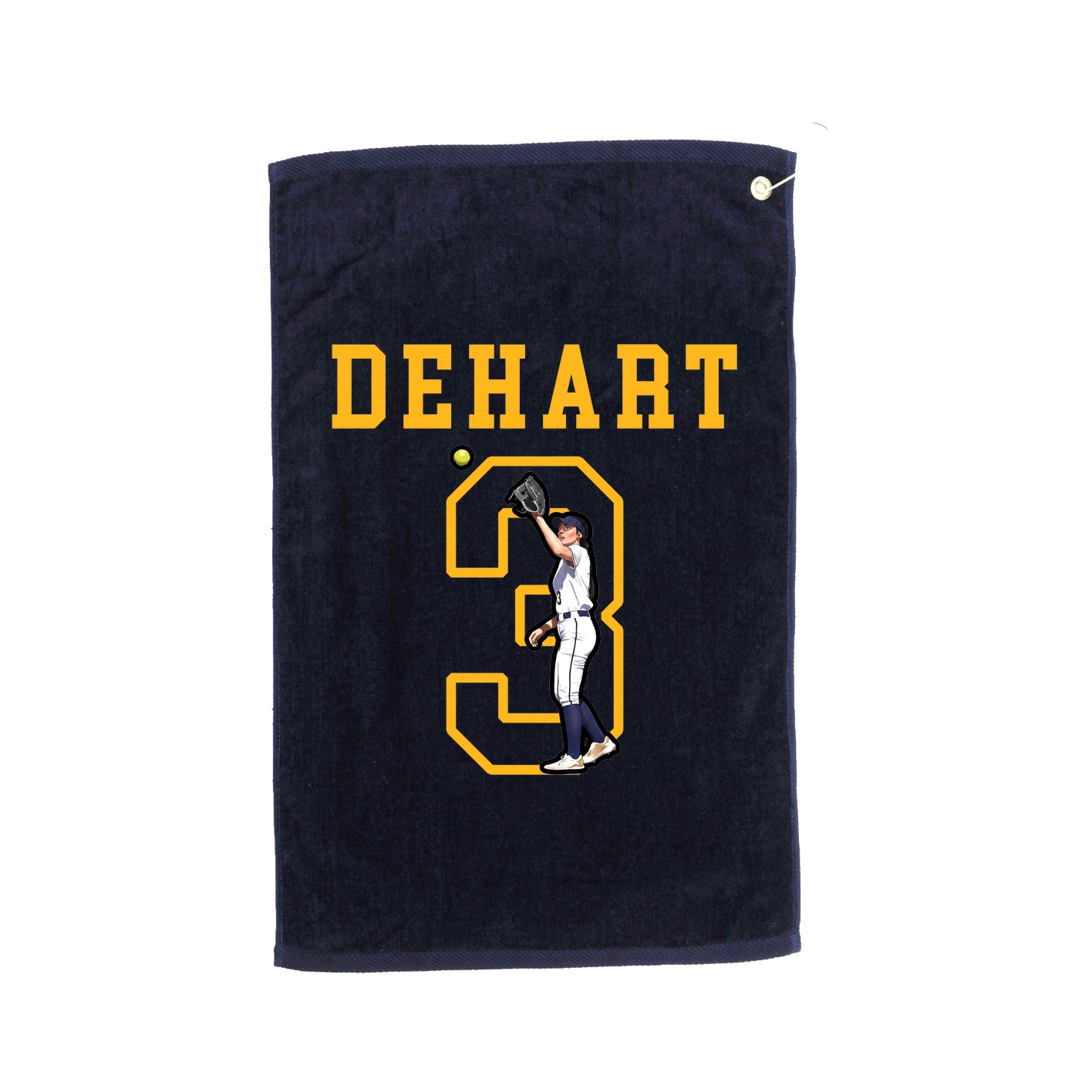 Golf Towel — Shirsey in Navy