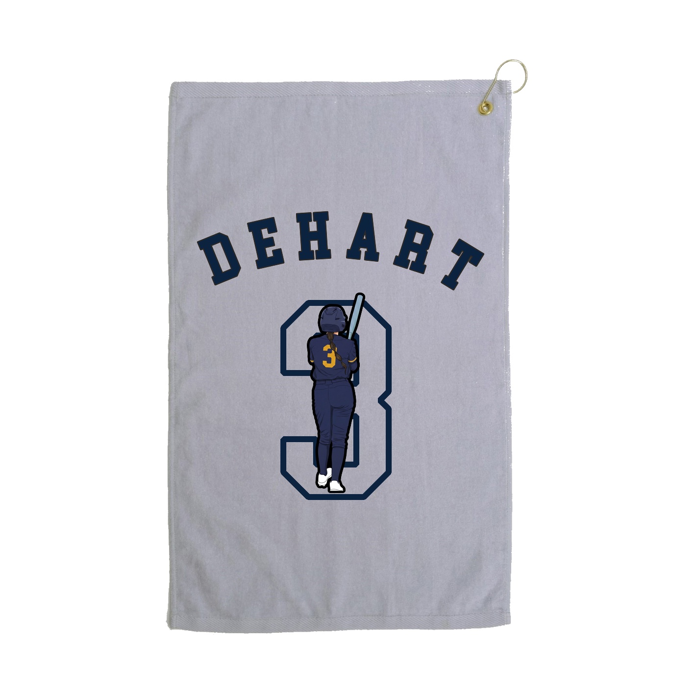 Golf Towel — Shirsey Arch in Grey