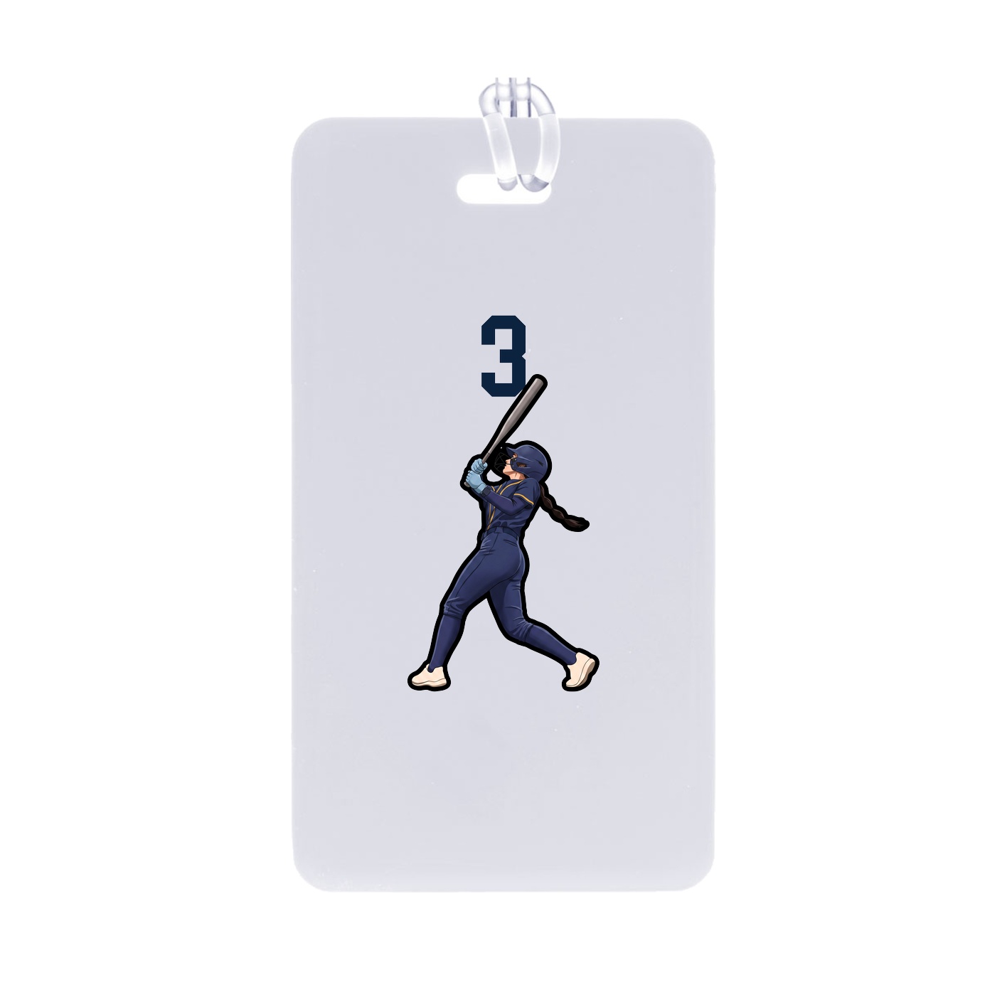 Bag Tag — Number Top in Classic
