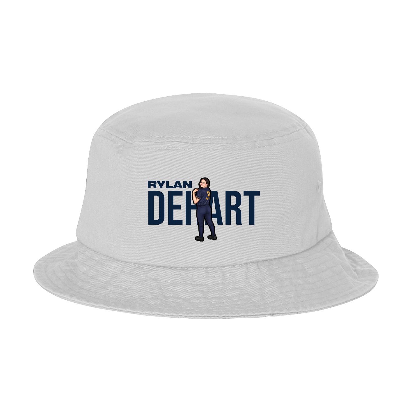 Bucket Cap — Player Name in White