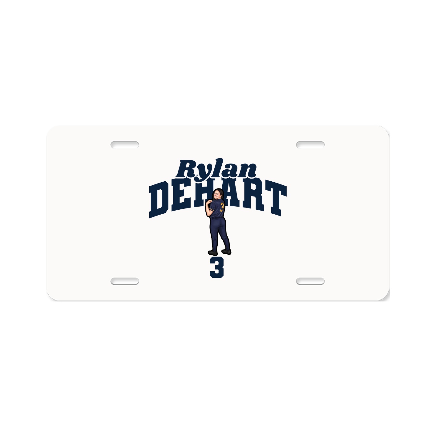 License Plate — Signature Arch in Classic