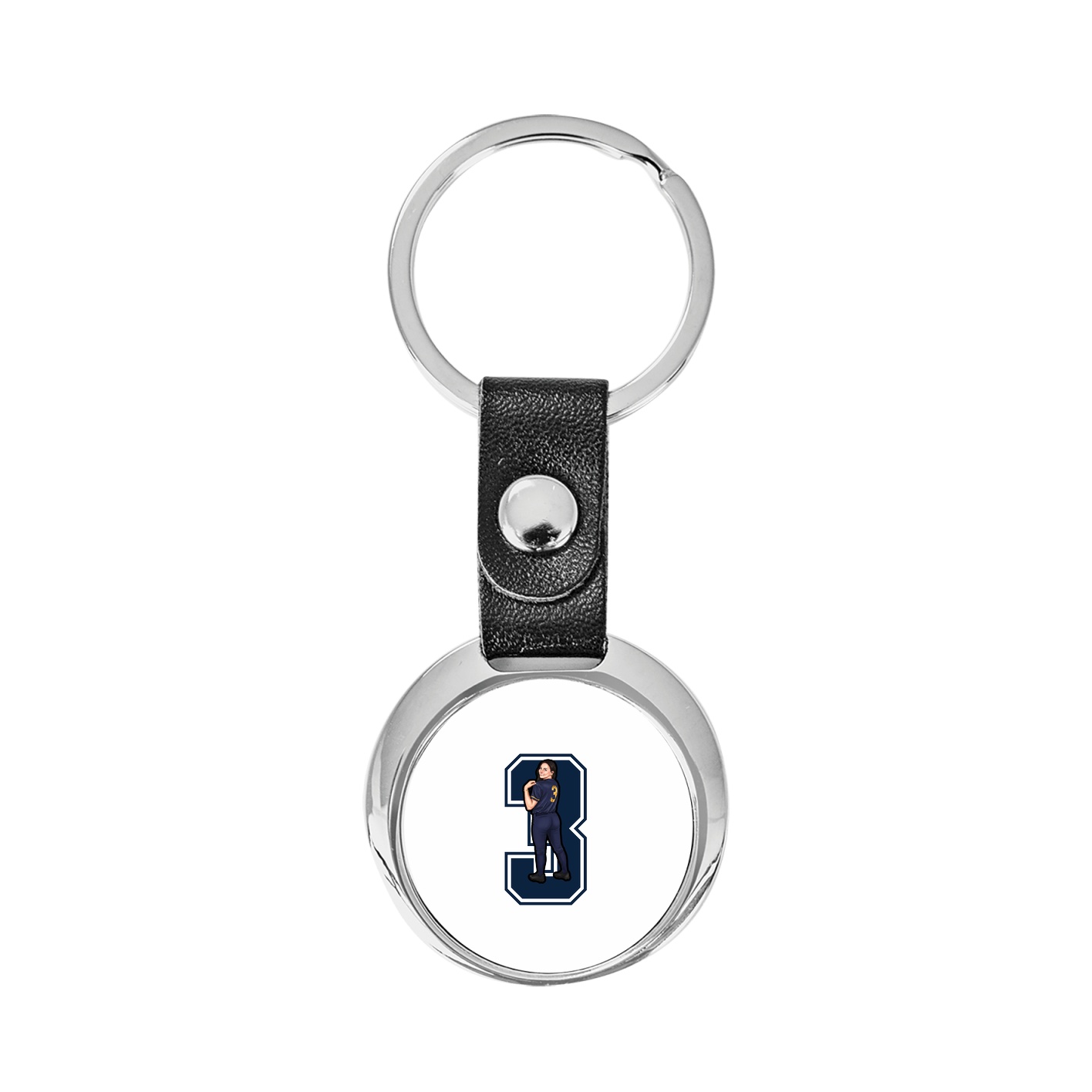 Key Chain — Number in Classic