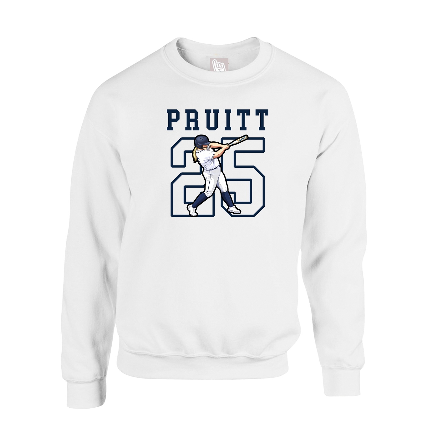 Fleece Crew — Shirsey in White