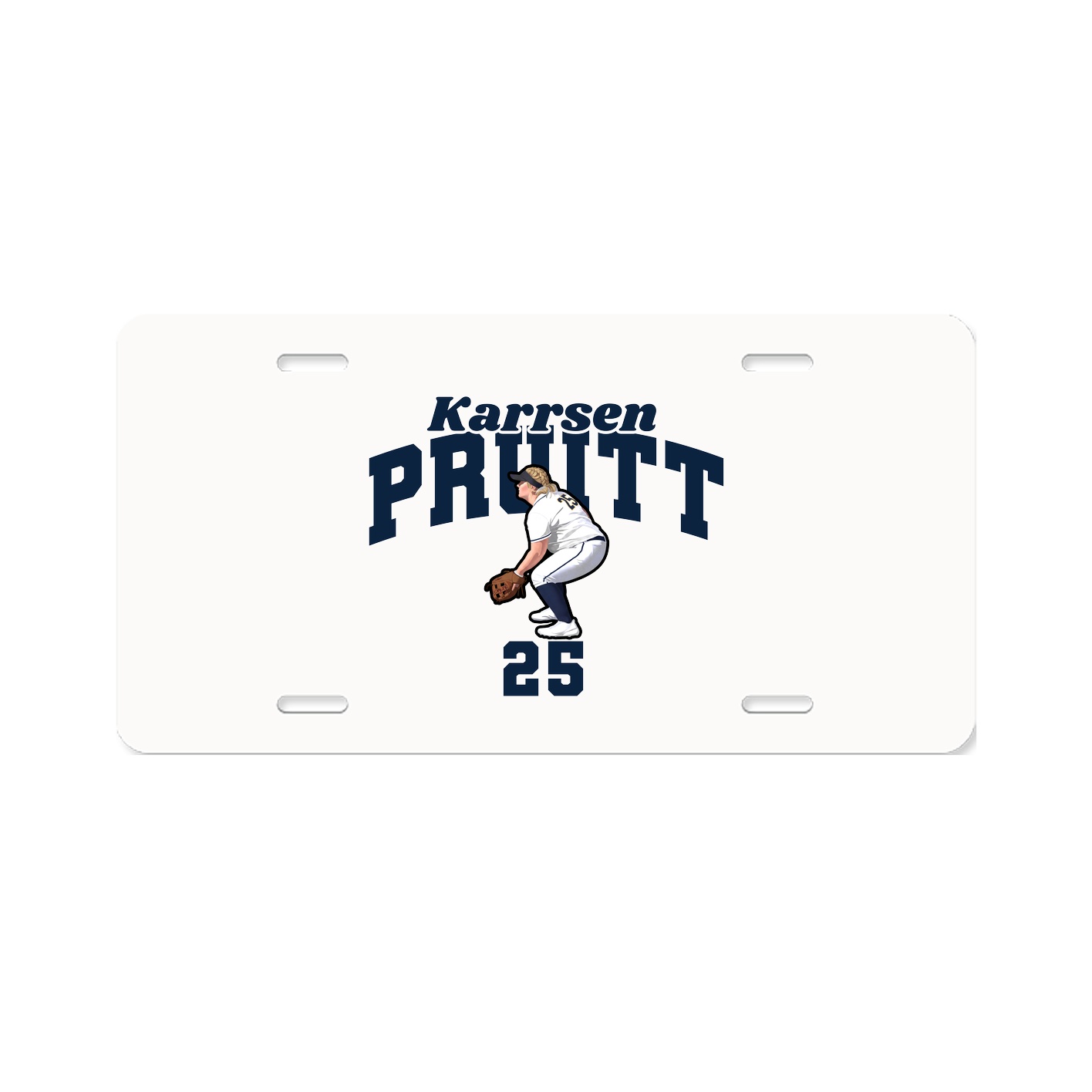 License Plate — Signature Arch in Classic