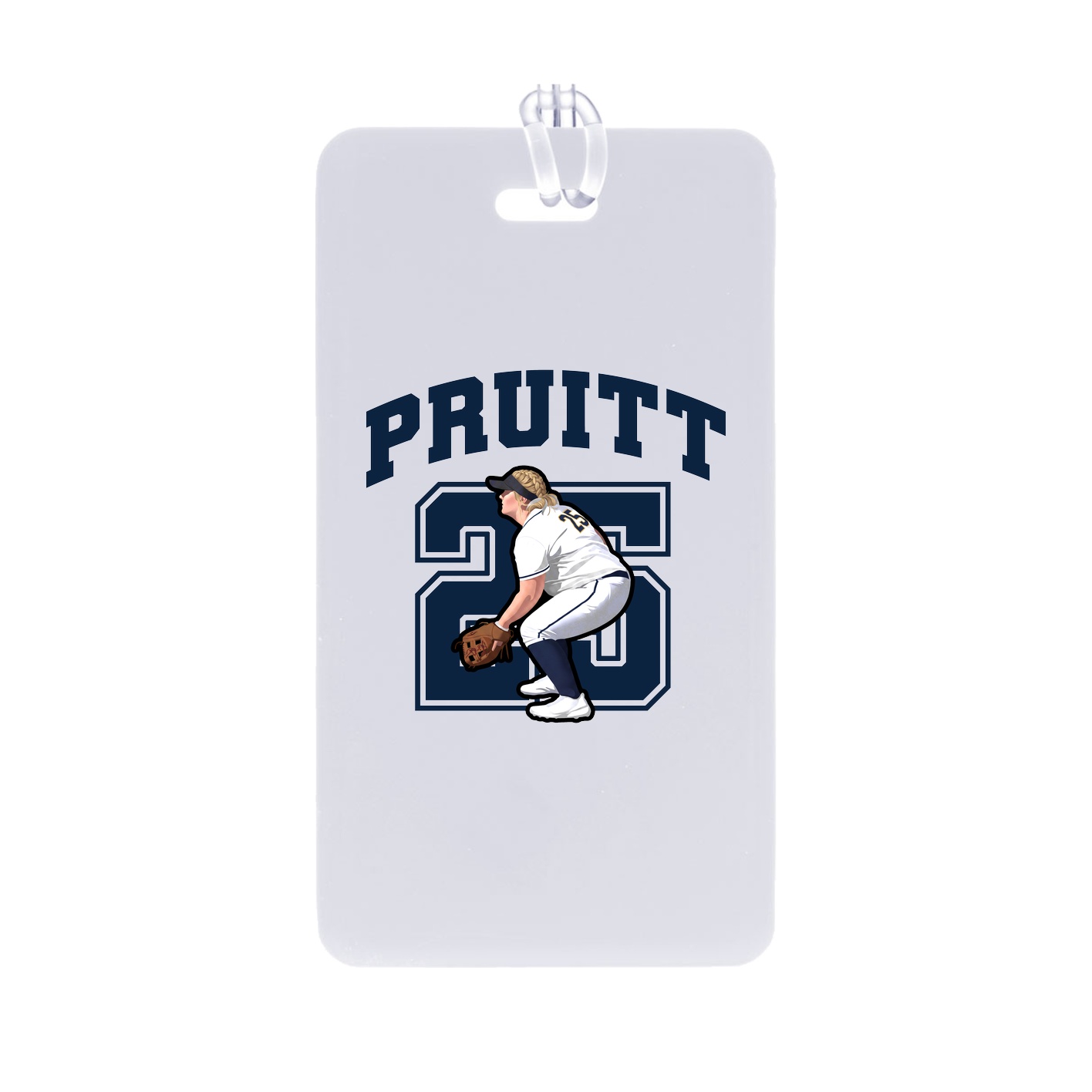 Bag Tag — Number in Classic