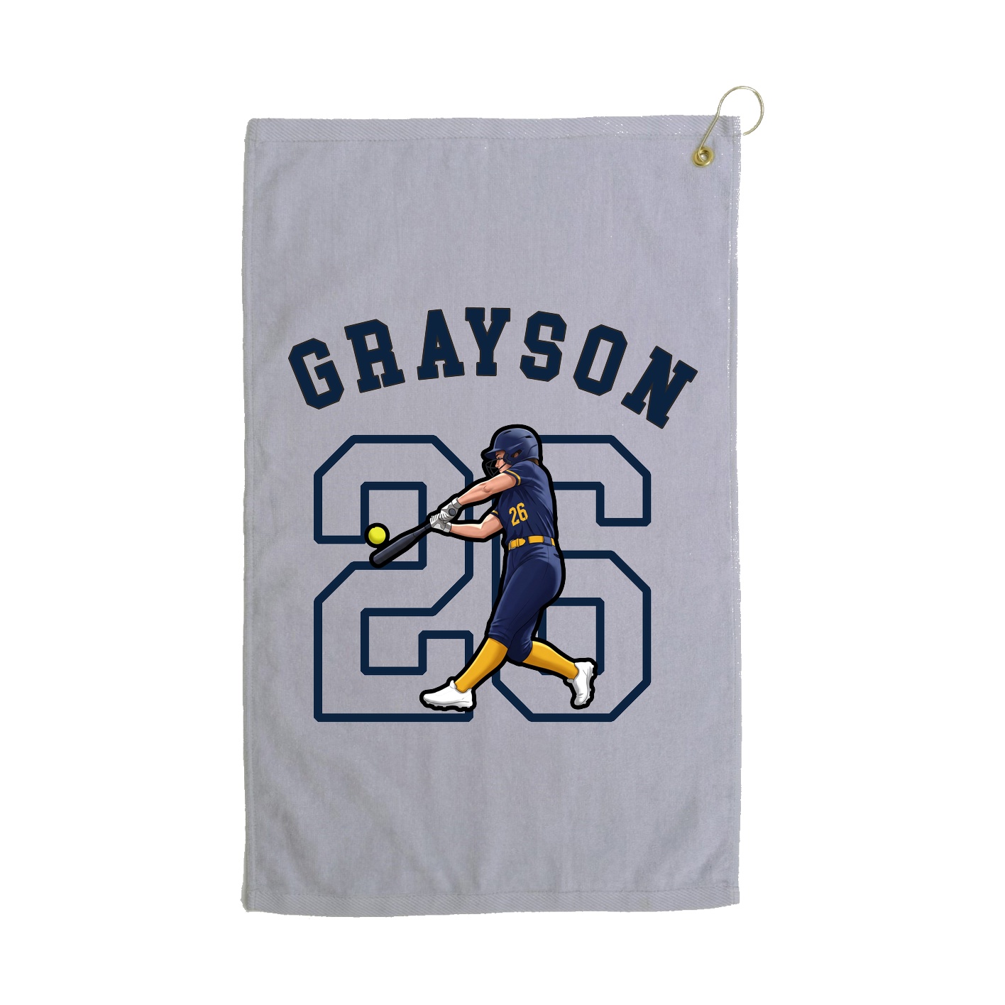 Golf Towel — Shirsey Arch in Grey
