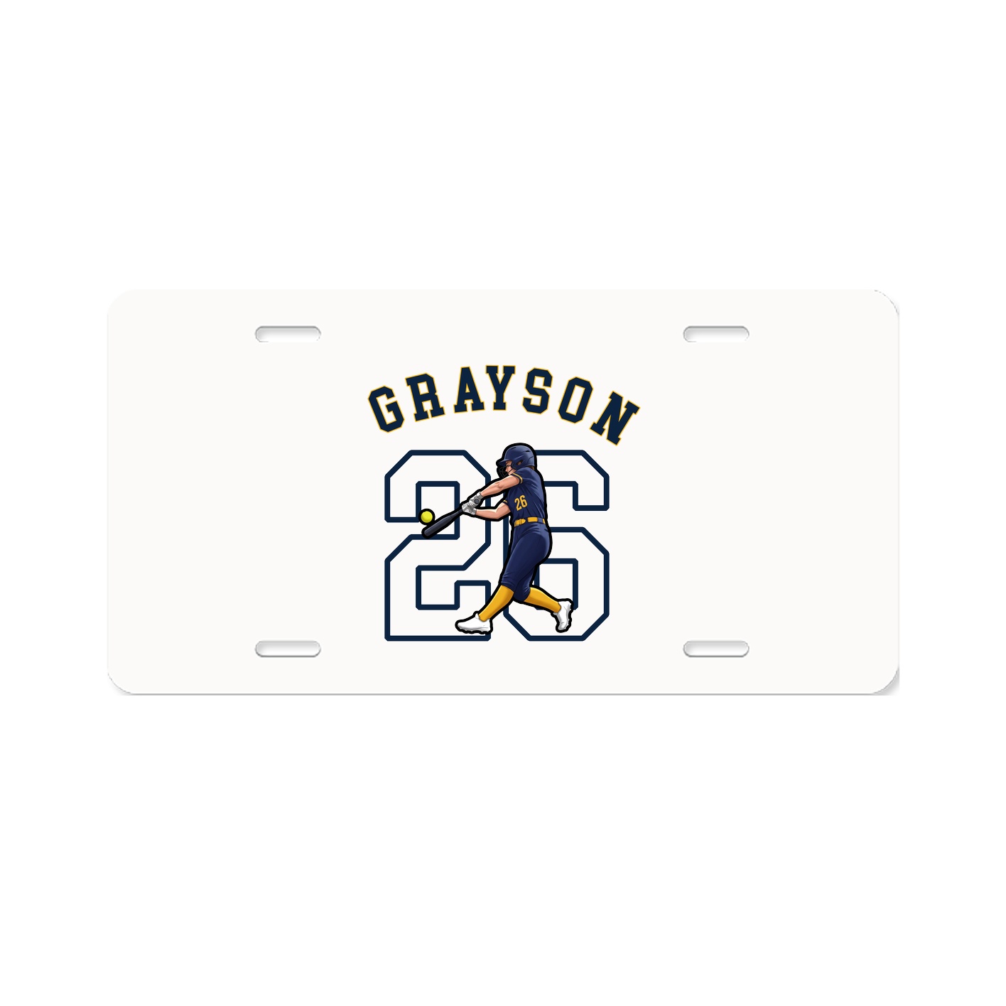 License Plate — Shirsey Arch in Classic