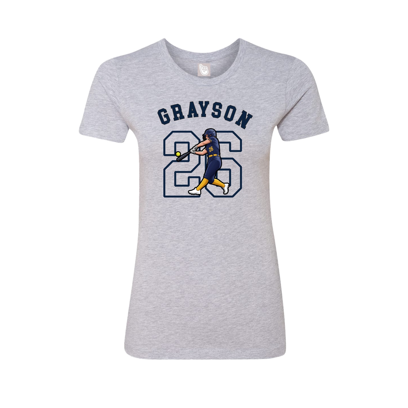 Womens Tee — Shirsey Arch in Grey