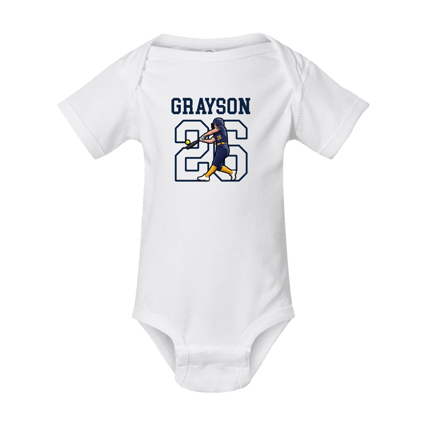Baby Onesie — Shirsey in White
