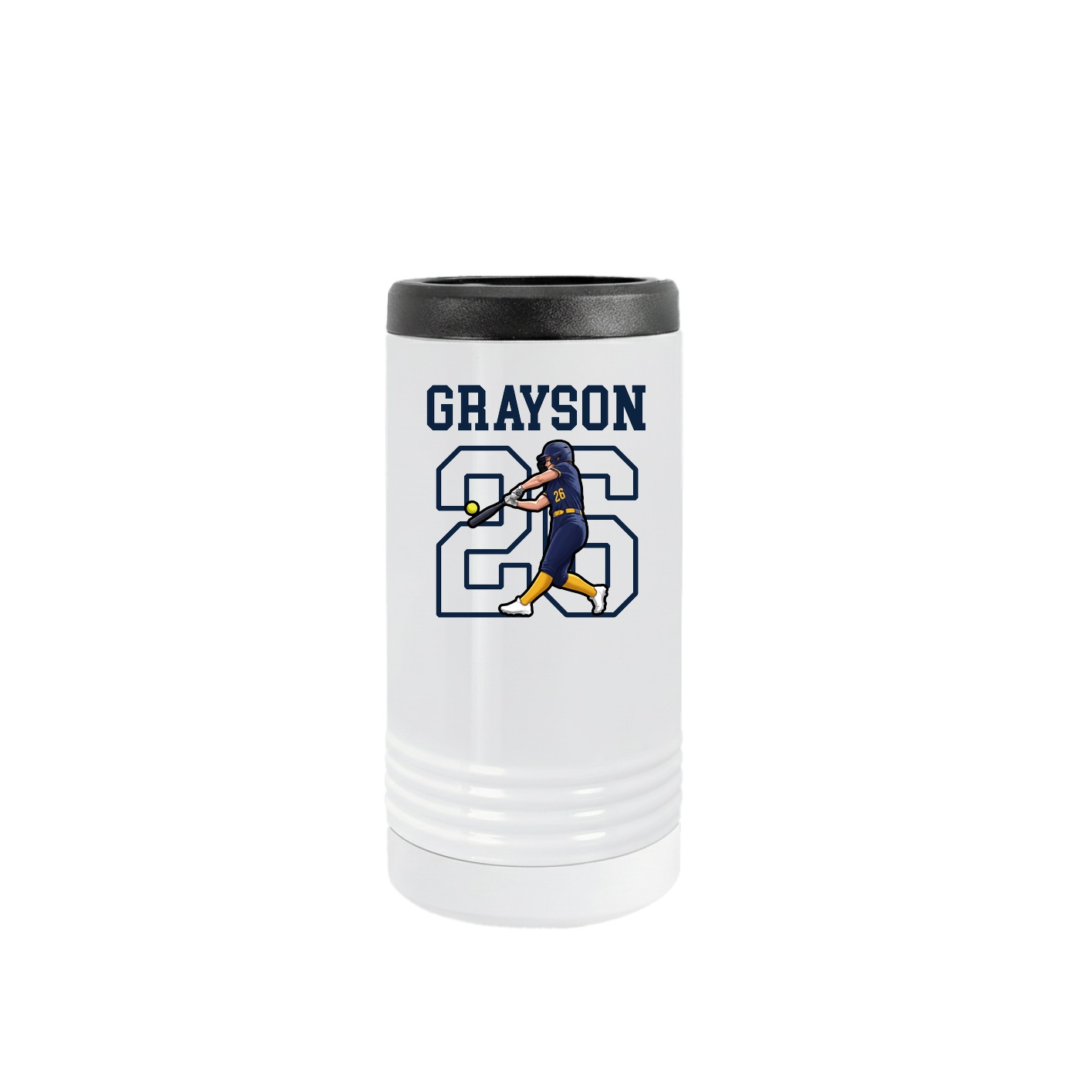 Slim Beverage Holder — Shirsey in White