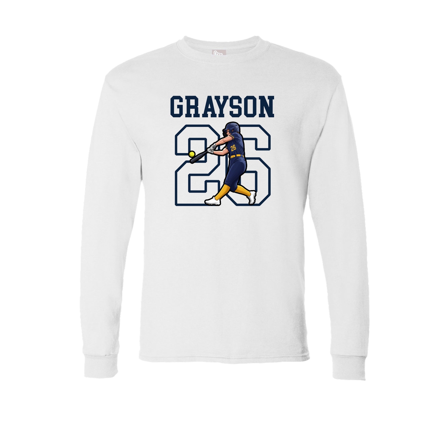 Long Sleeve Tee — Shirsey in White