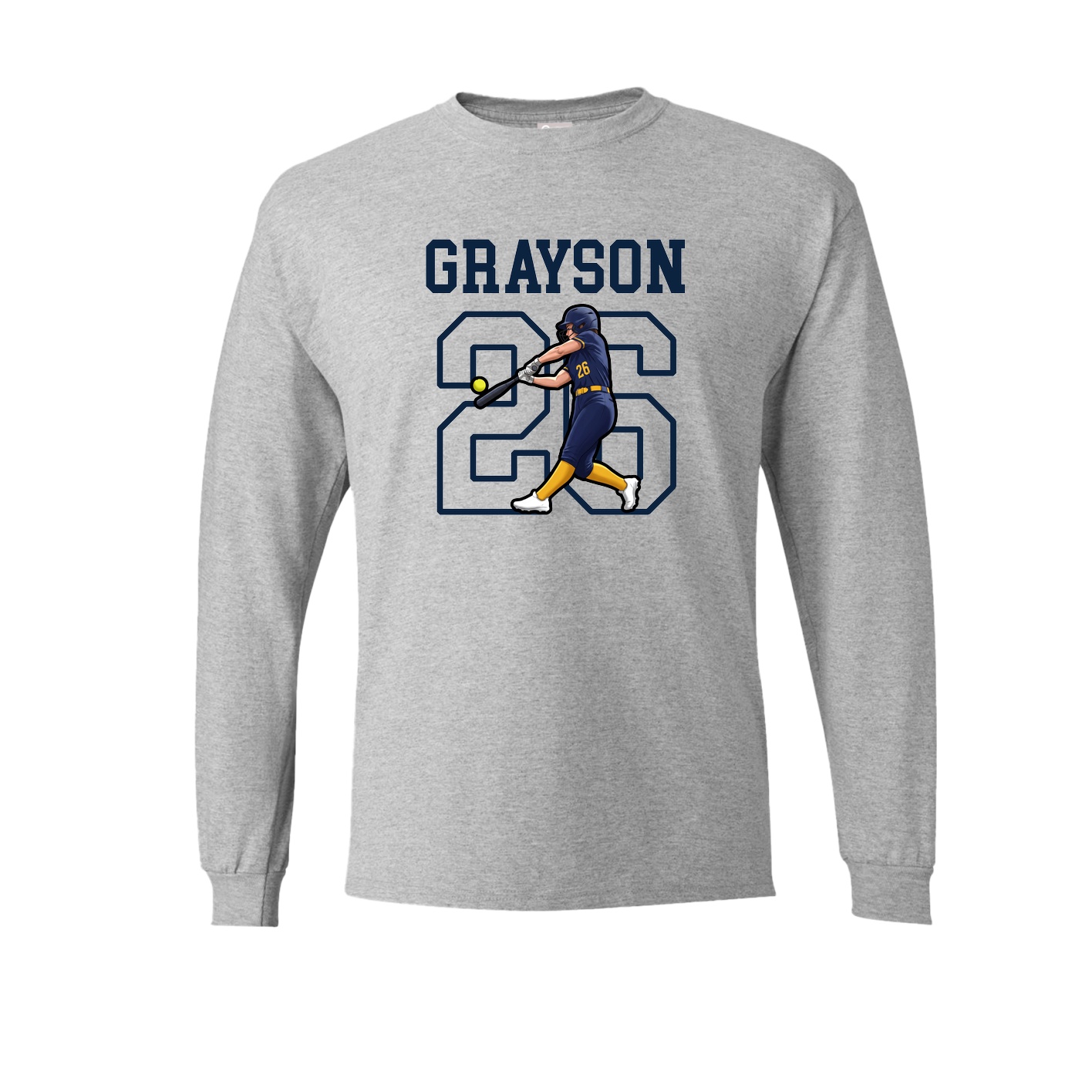 Long Sleeve Tee — Shirsey in Grey