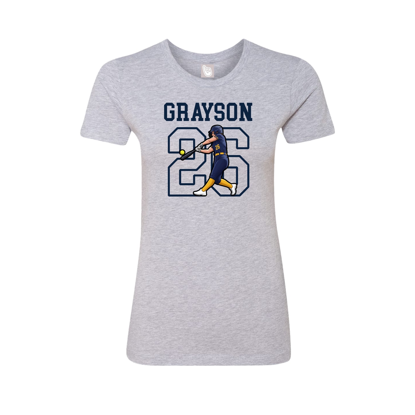 Womens Tee — Shirsey in Grey