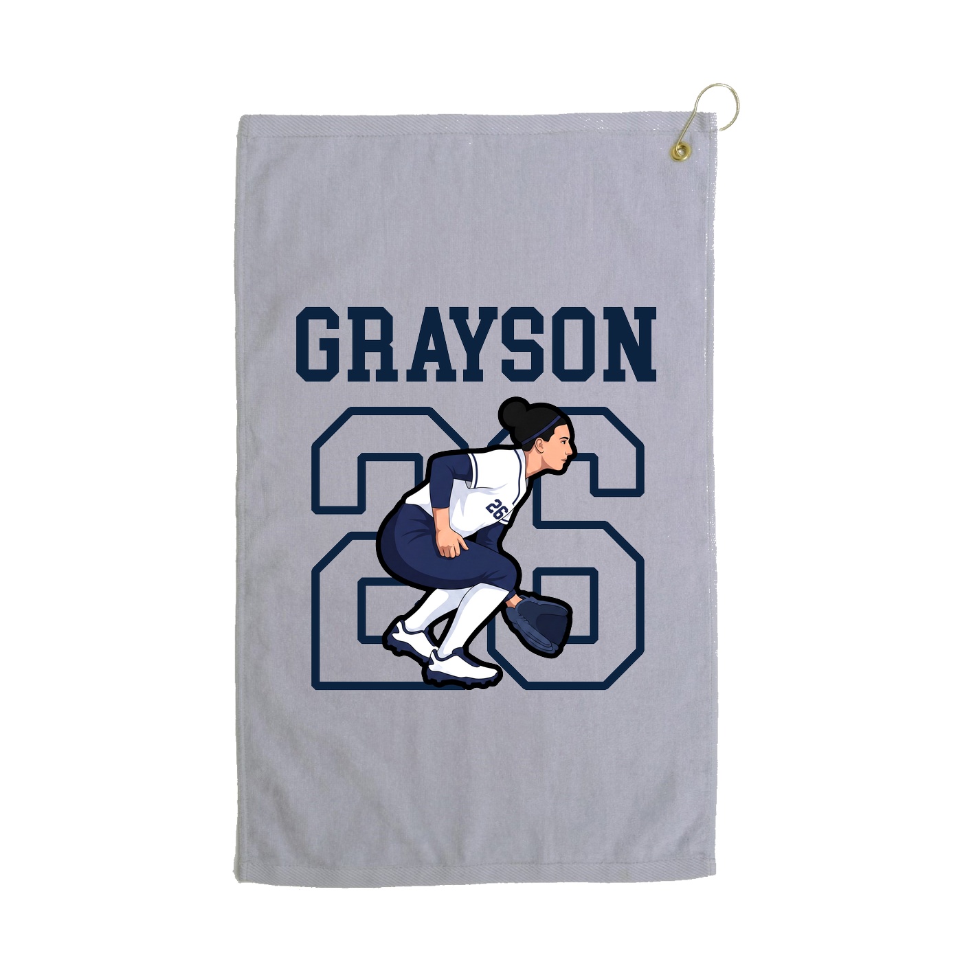 Golf Towel — Shirsey in Grey