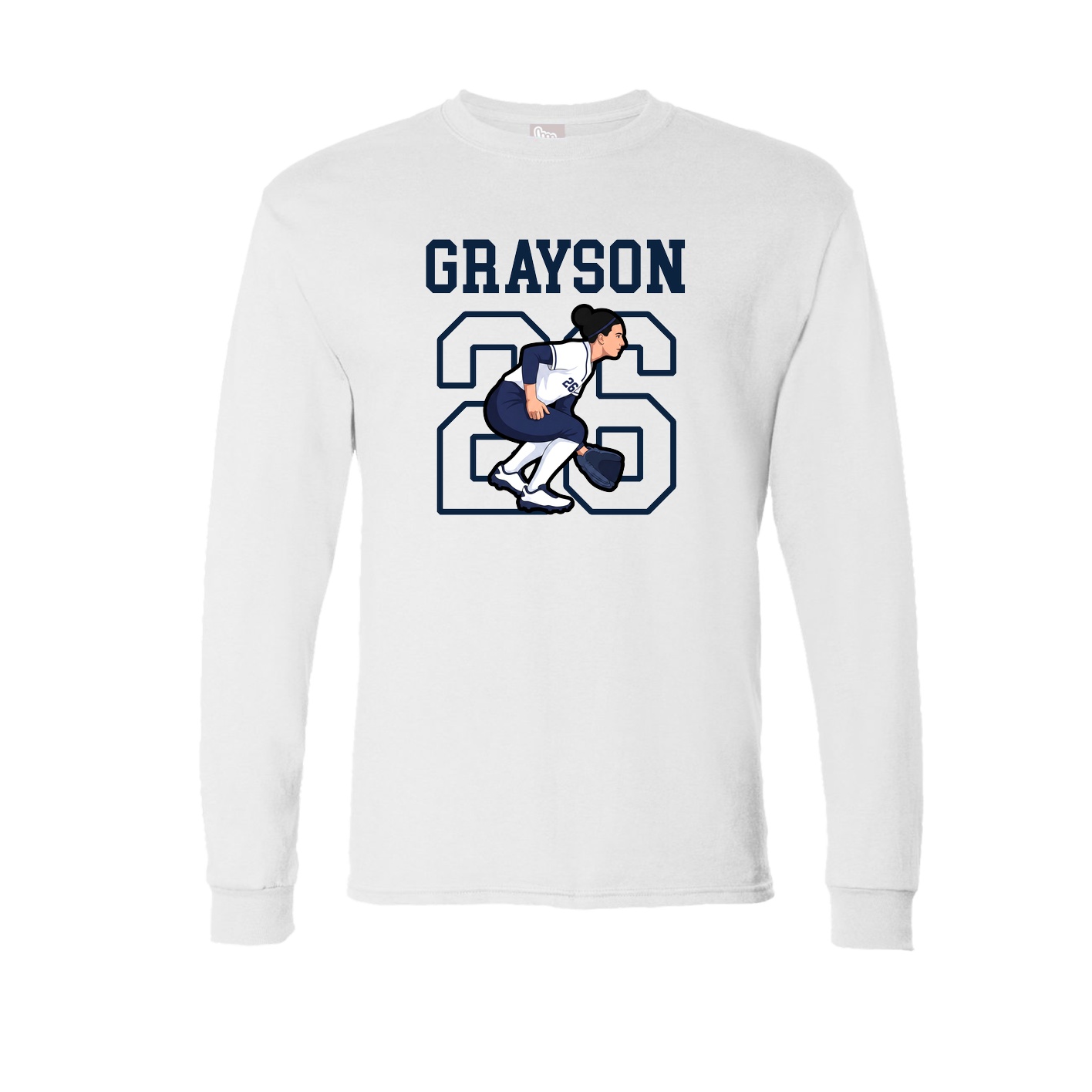 Long Sleeve Tee — Shirsey in White
