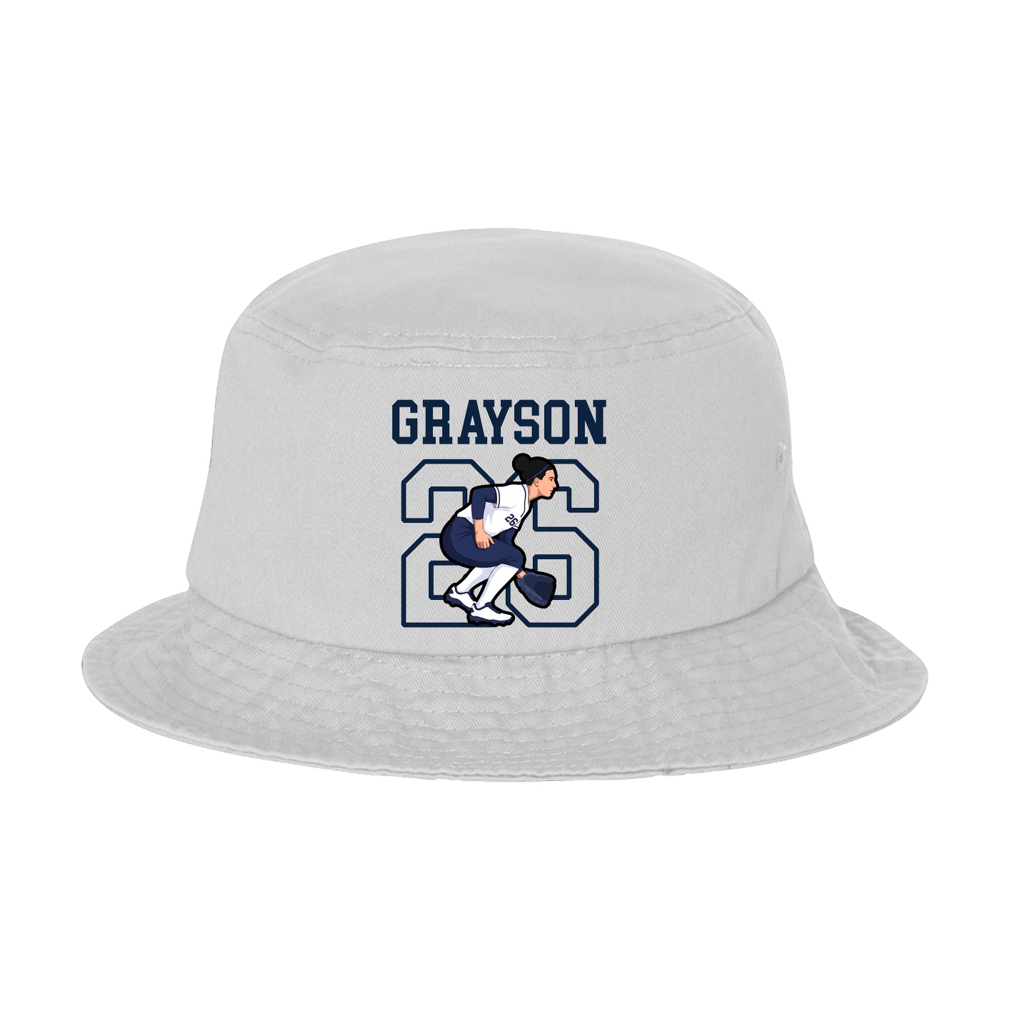 Bucket Cap — Shirsey in White