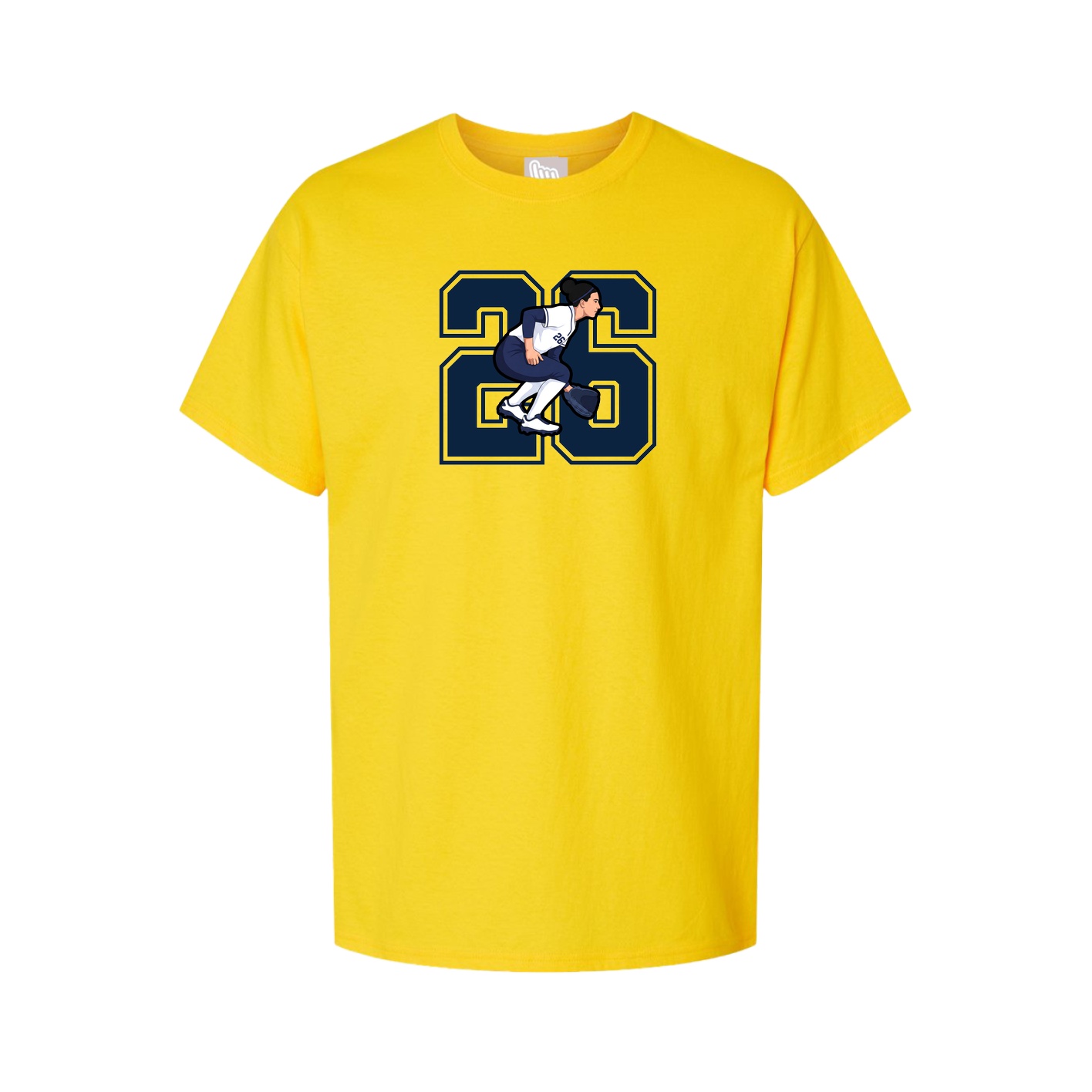 Tee — Number in Gold