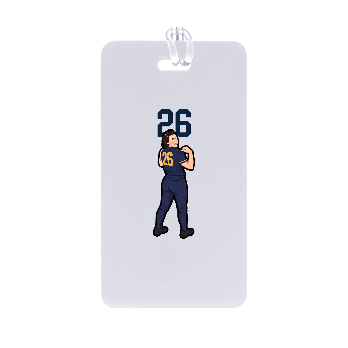Bag Tag — Number Top in Classic