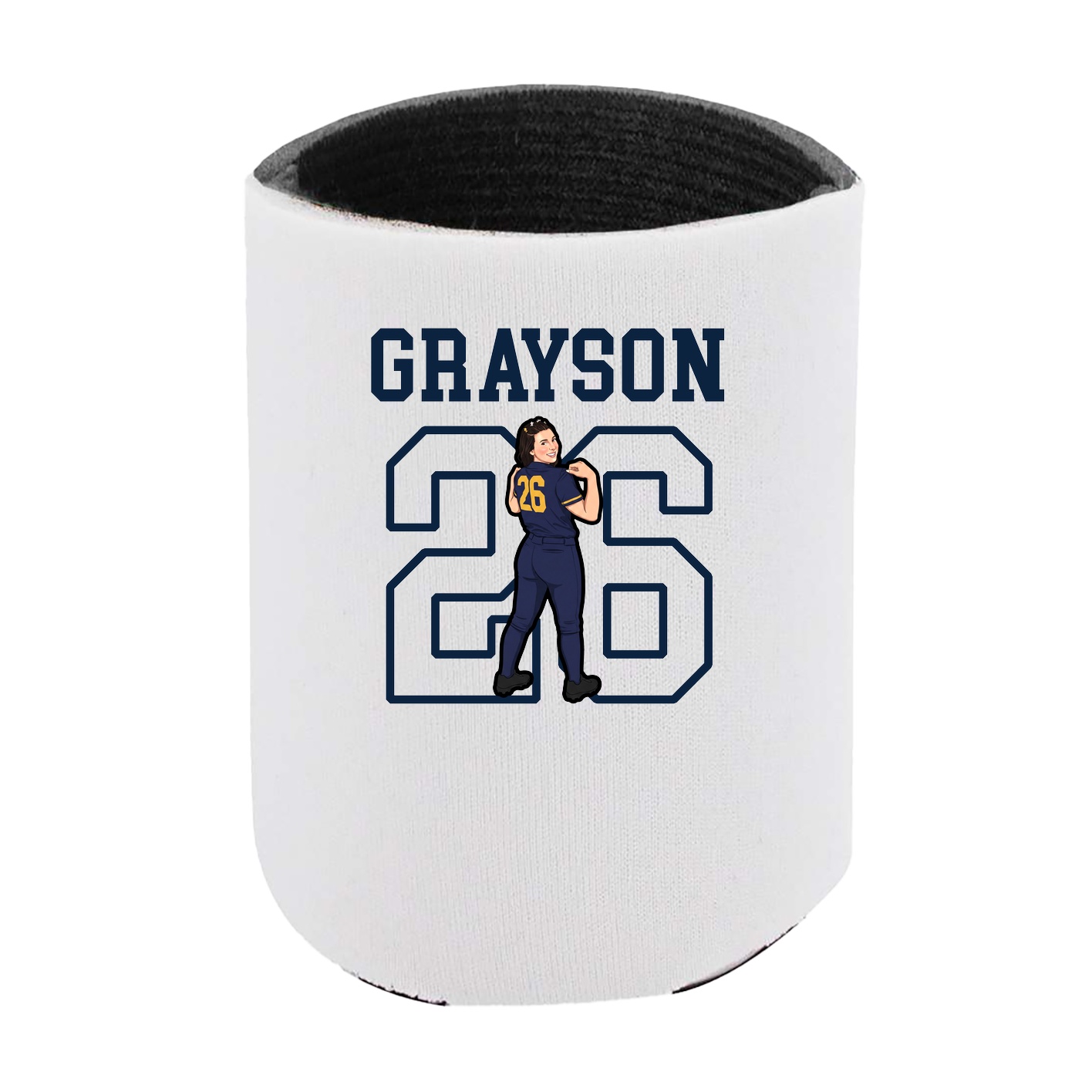 Can Holder — Shirsey in White