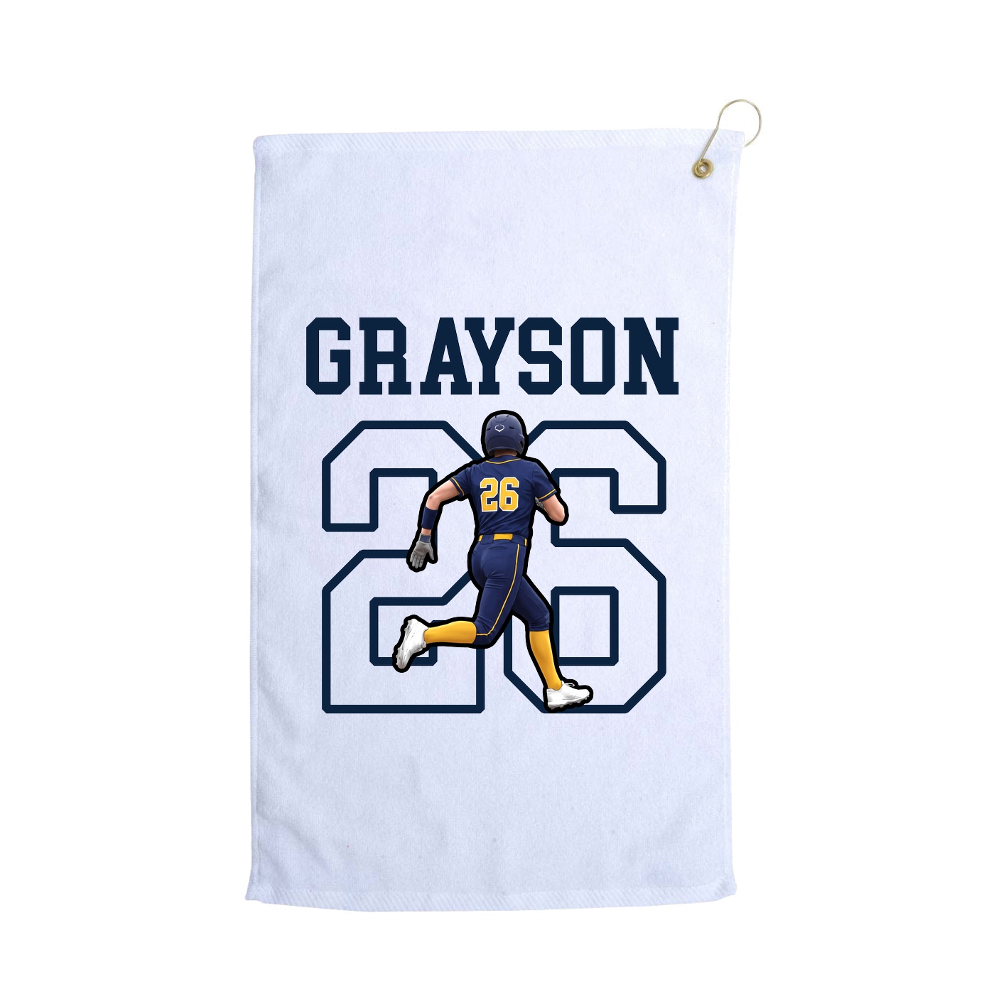 Golf Towel — Shirsey in White